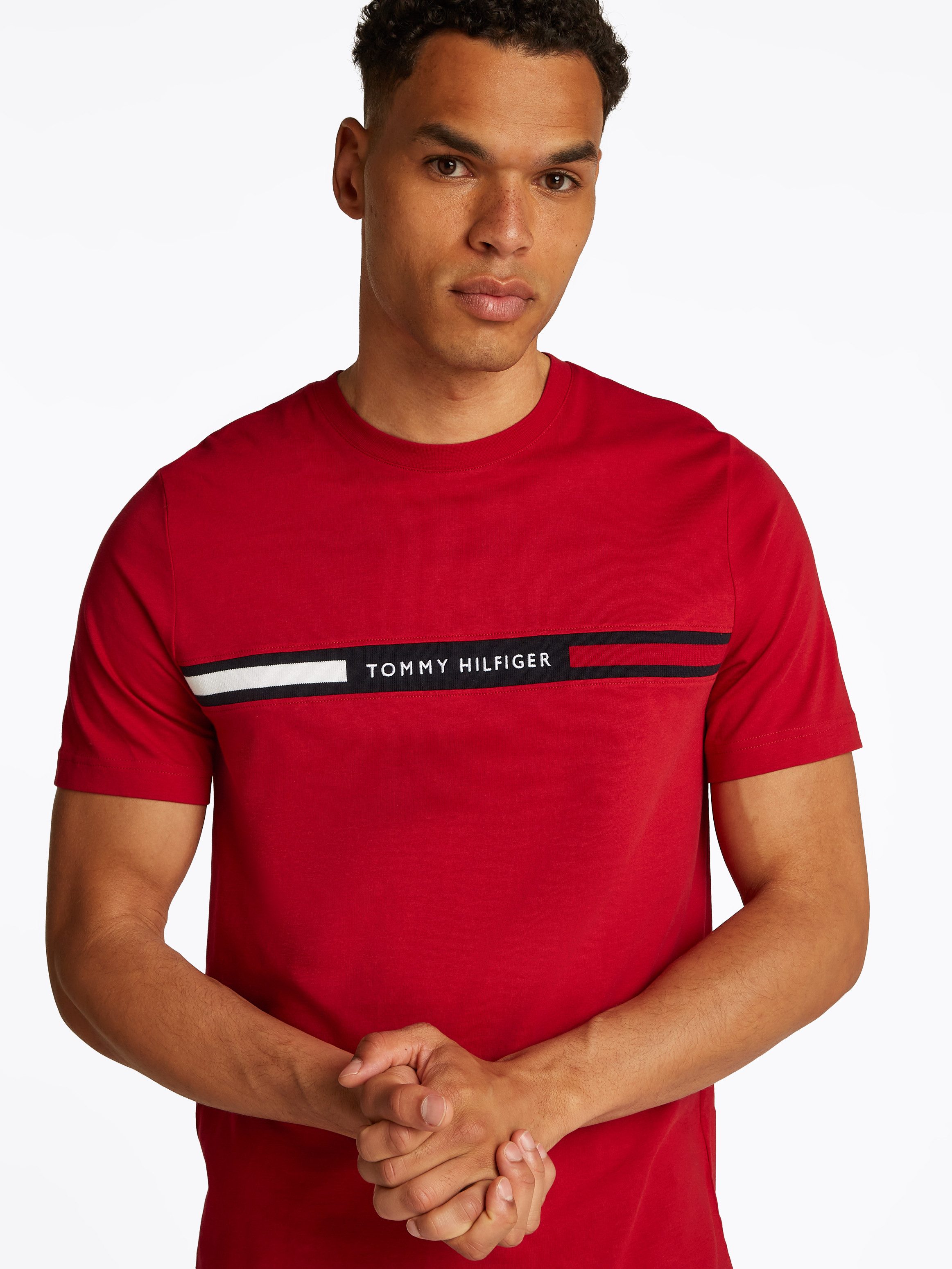 Tommy Hilfiger T-shirt HILFIGER CHEST INSERT TEE