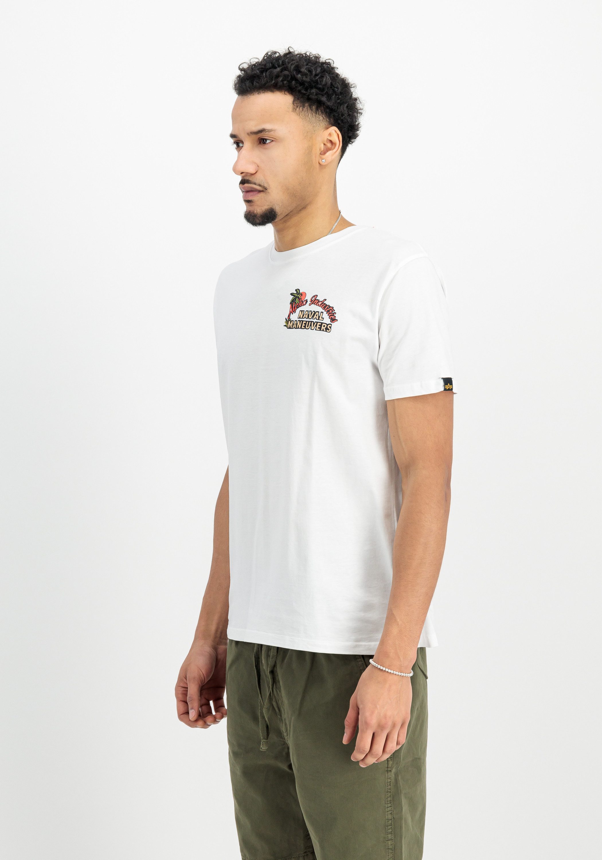 Alpha Industries T-shirt Alpha Industries Men - T-Shirts Naval T Back Print