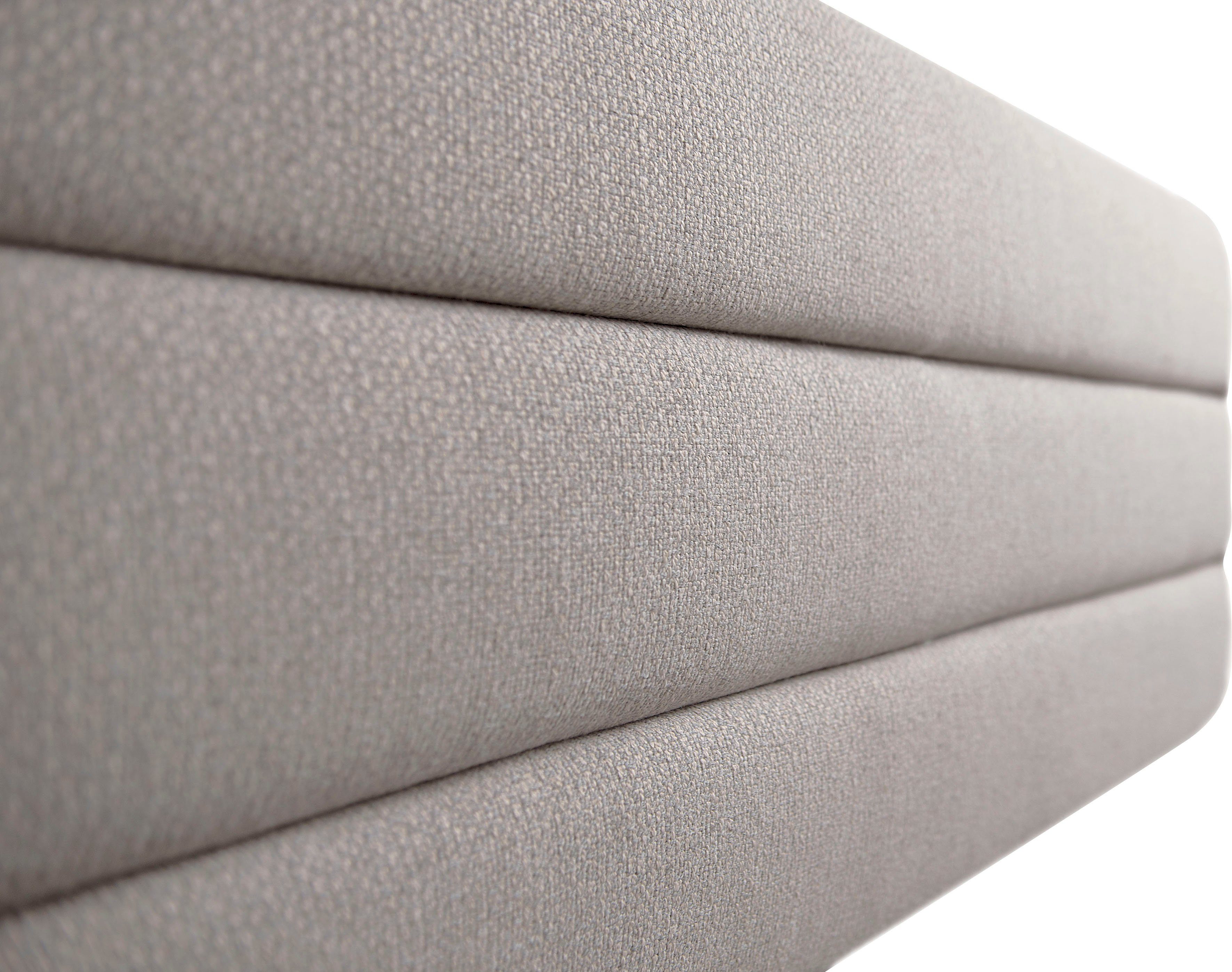 OTTO products Gestoffeerd bed Merrit Dwarsnaad in het hoofd- en voetbord, in 5 breedten, ook in 220 cm lang