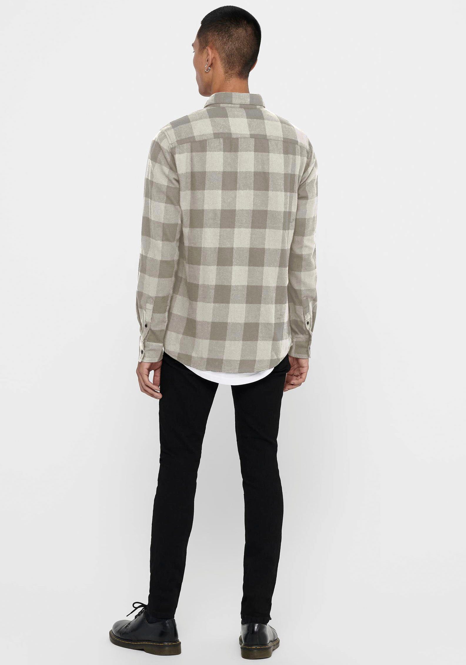 ONLY & SONS Geruit overhemd ONSGUDMUND LS CHECKED SHIRT NOOS