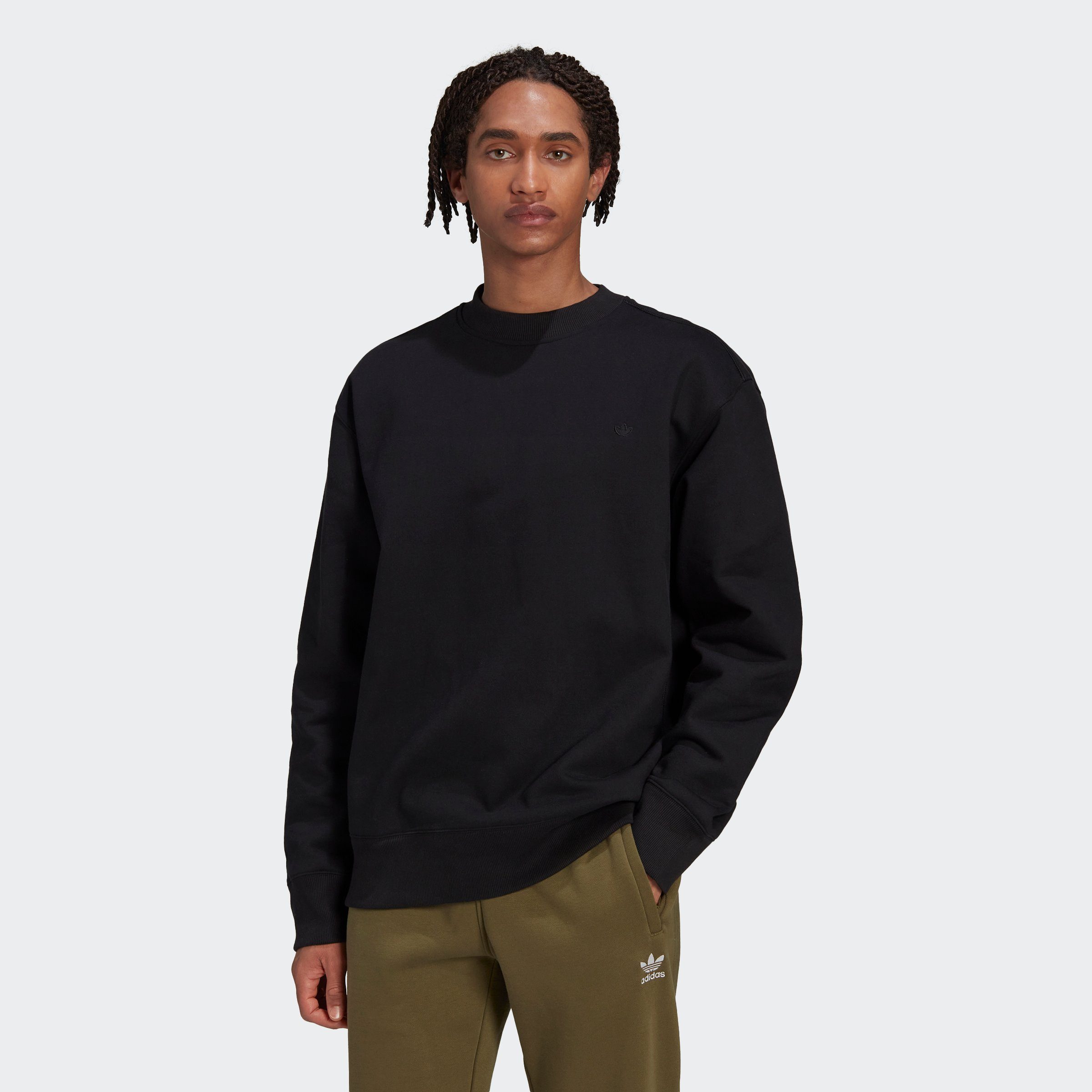 Adidas originals street crew sweatshirt sale