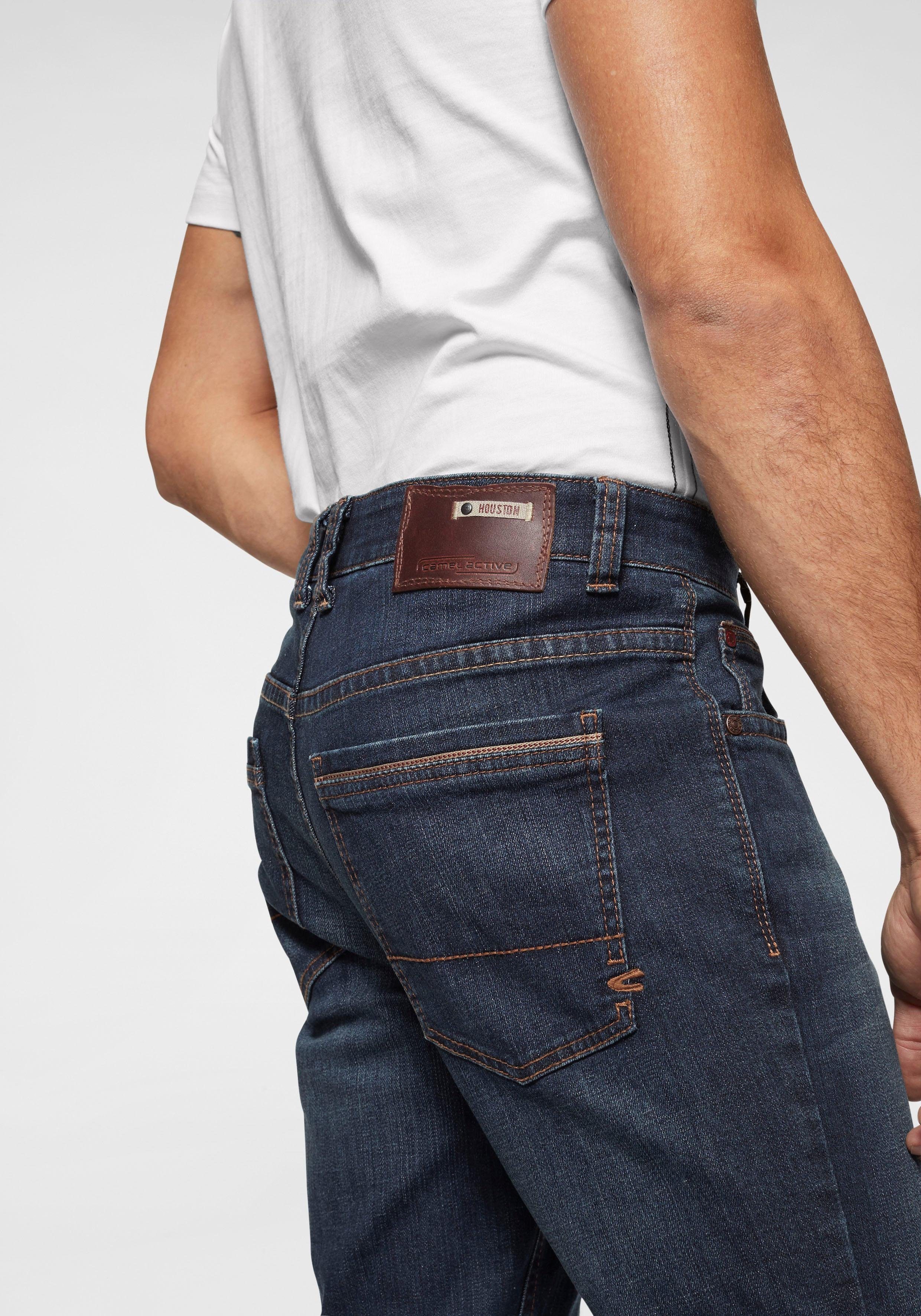 camel active straight jeans »HOUSTON« in de online winkel OTTO