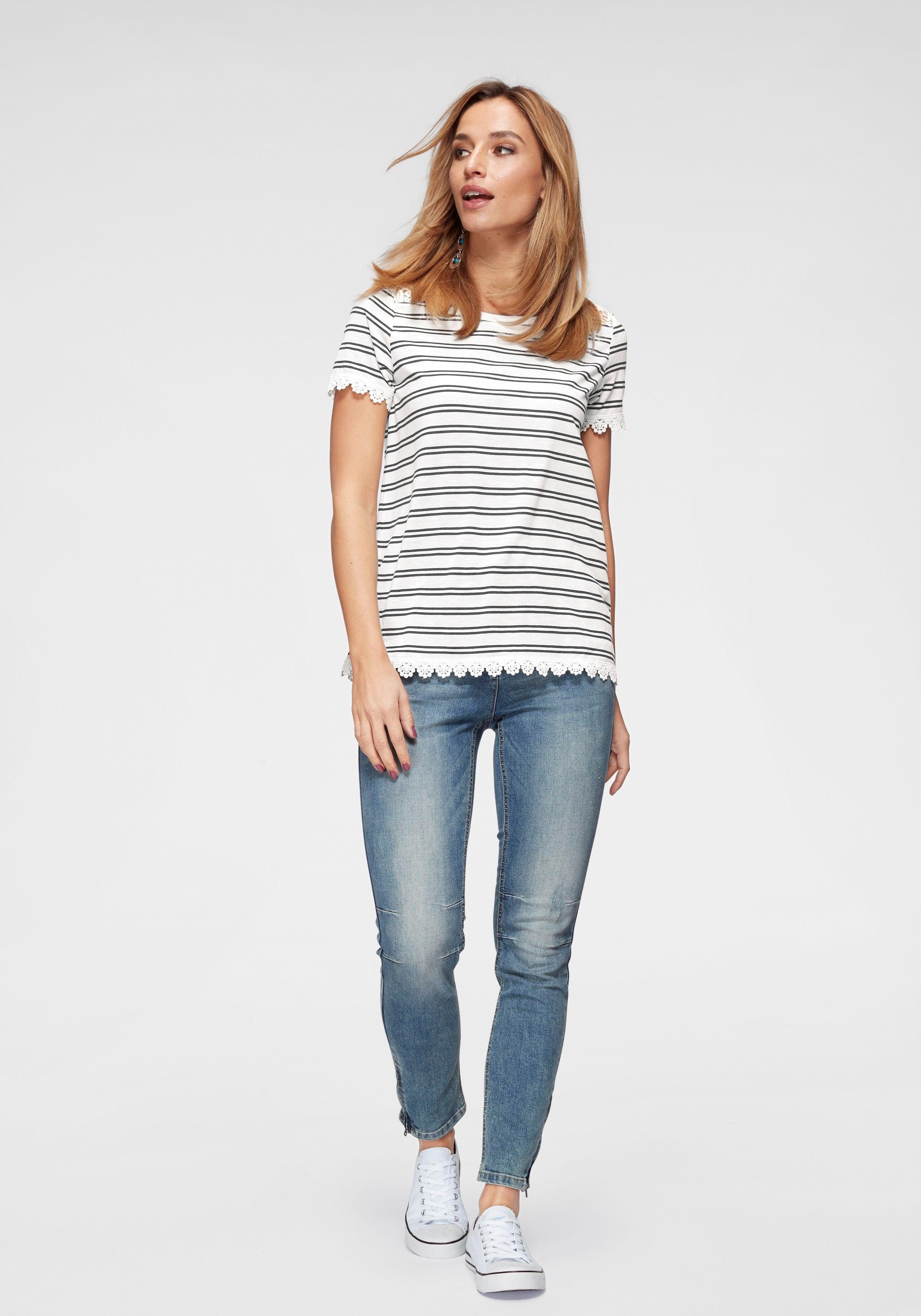 CITY WALK Sneakers in basic-look, vrijetijdsschoen, lage schoen, veterschoen
