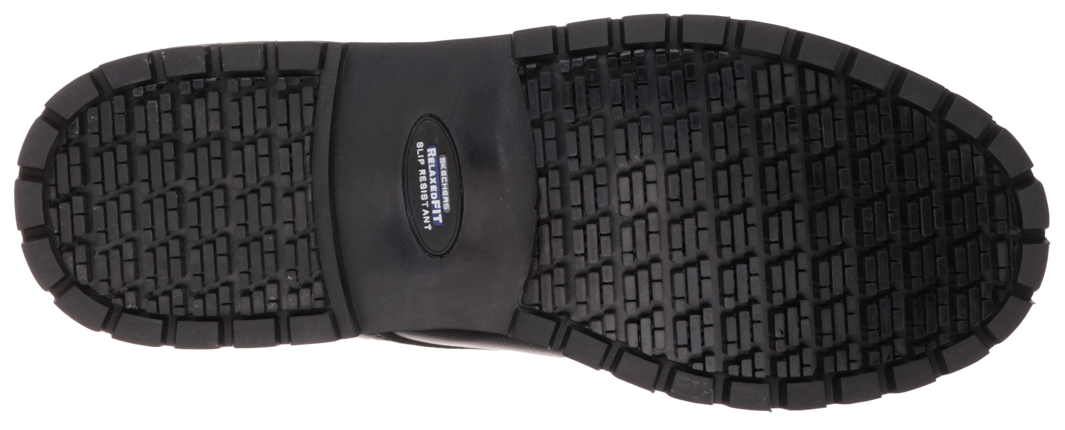 Skechers Werkschoenen Cottonwood- Elks SR veterschoenen Veterschoen voor de horeca met comfortabele memory foam functie