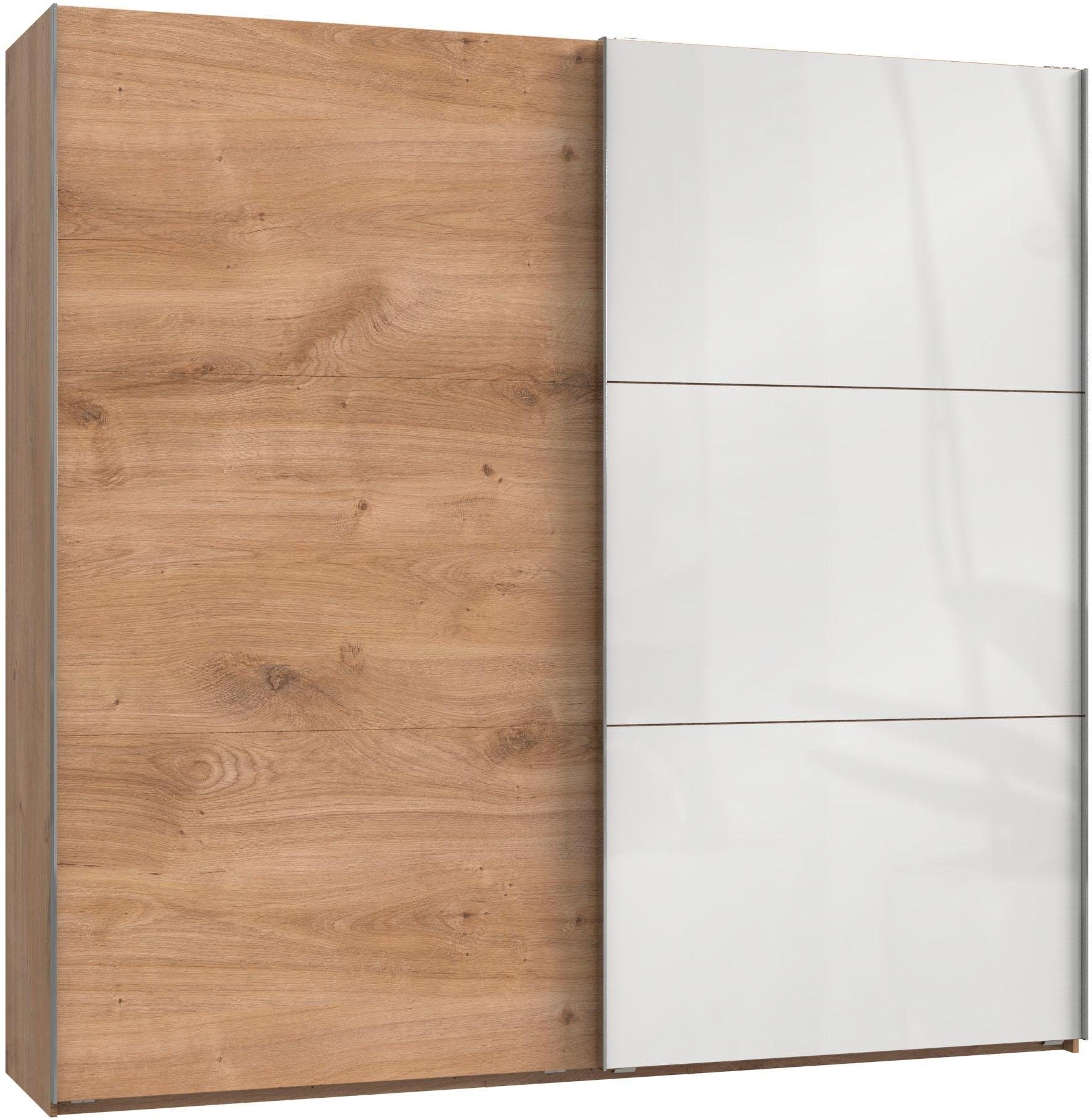 Wimex Zweefdeurkast Level by fresh to go met telkens een glasdeur