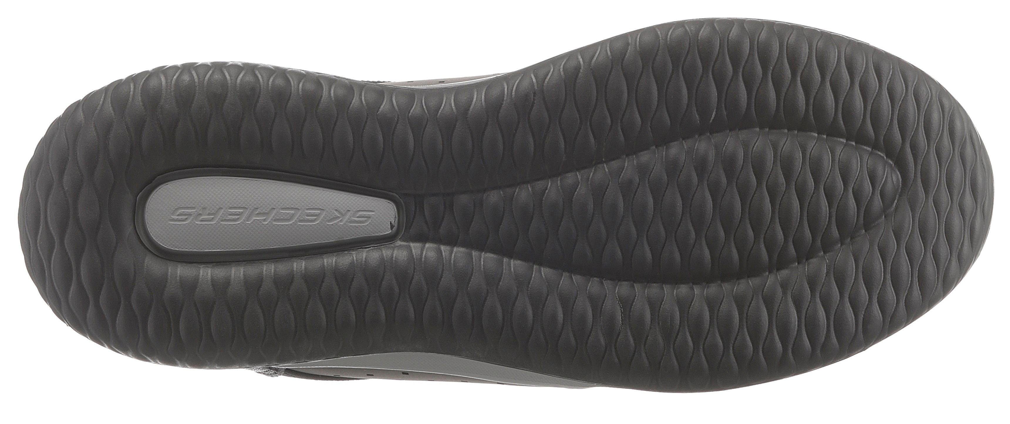 Skechers Slip-on sneakers Delson-Camben Slipper, vrijetijdsschoen met praktische elastiek