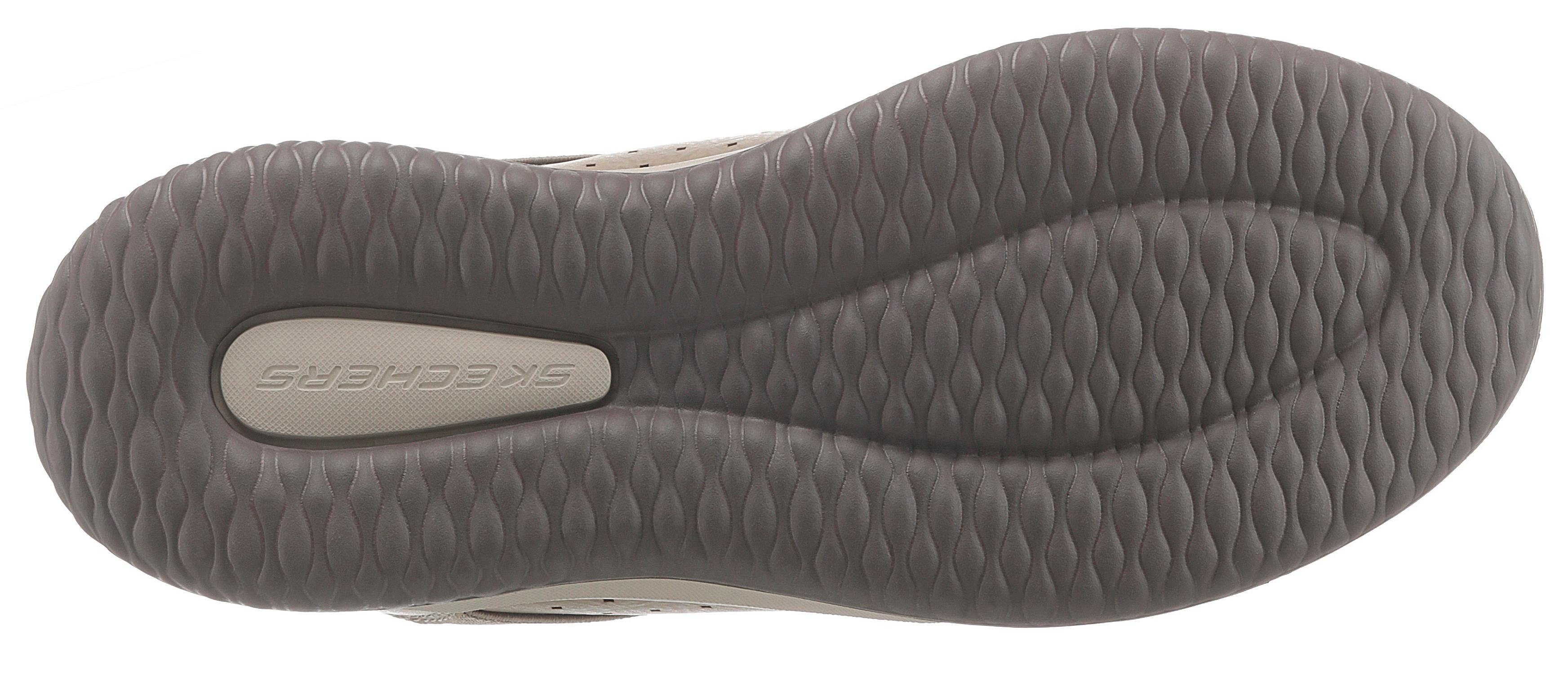 Skechers Slip-on sneakers Delson-Camben Slipper, vrijetijdsschoen met praktische elastiek