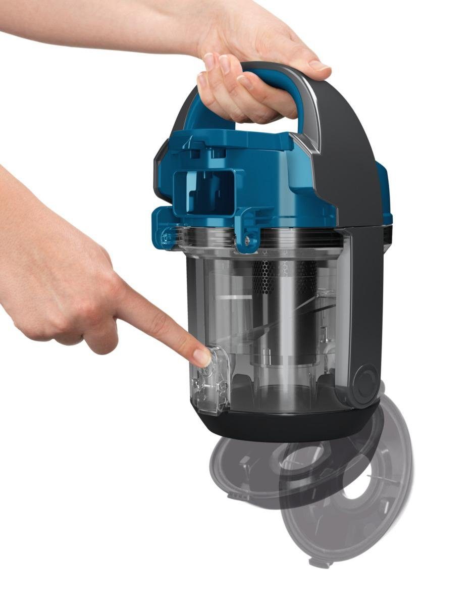 BOSCH Stofzuiger BGC05A220A Cleann'n voor parket/tapijt/tegels, hoge zuigkracht, lange kabel, blauw