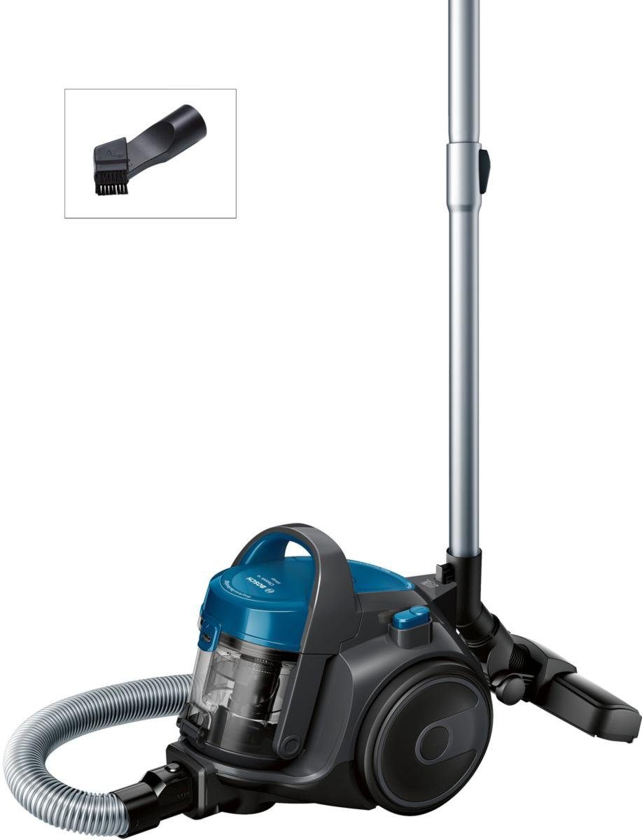 BOSCH Stofzuiger BGC05A220A Cleann'n voor parket/tapijt/tegels, hoge zuigkracht, lange kabel, blauw