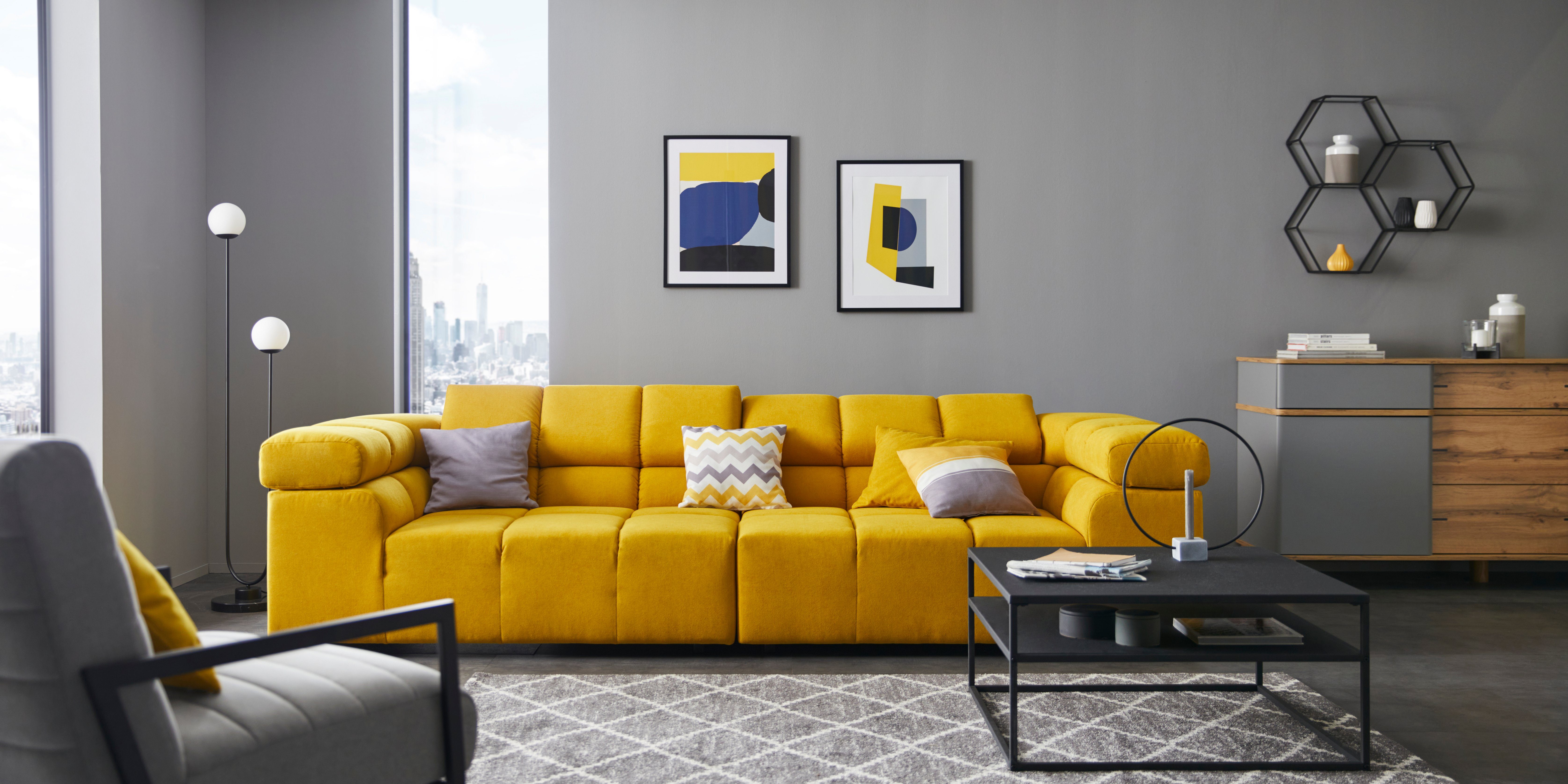 queence Wanddecoratie Laslie HD premium posterdruk incl. houten lijst (1 stuk)