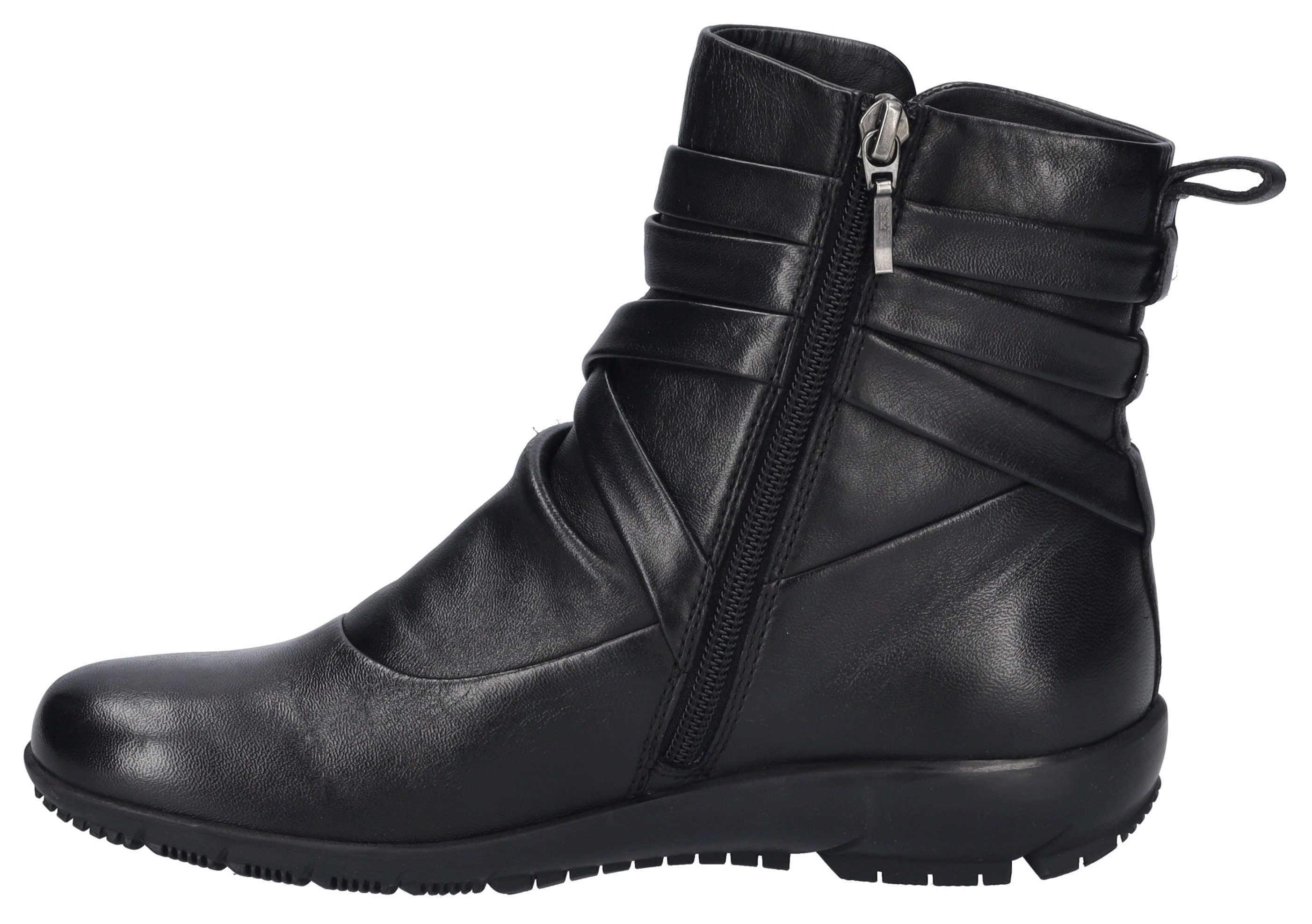 Josef Seibel Laarsjes Charlotte 11 Boots, winterboots, laarzen met modieuze plooien