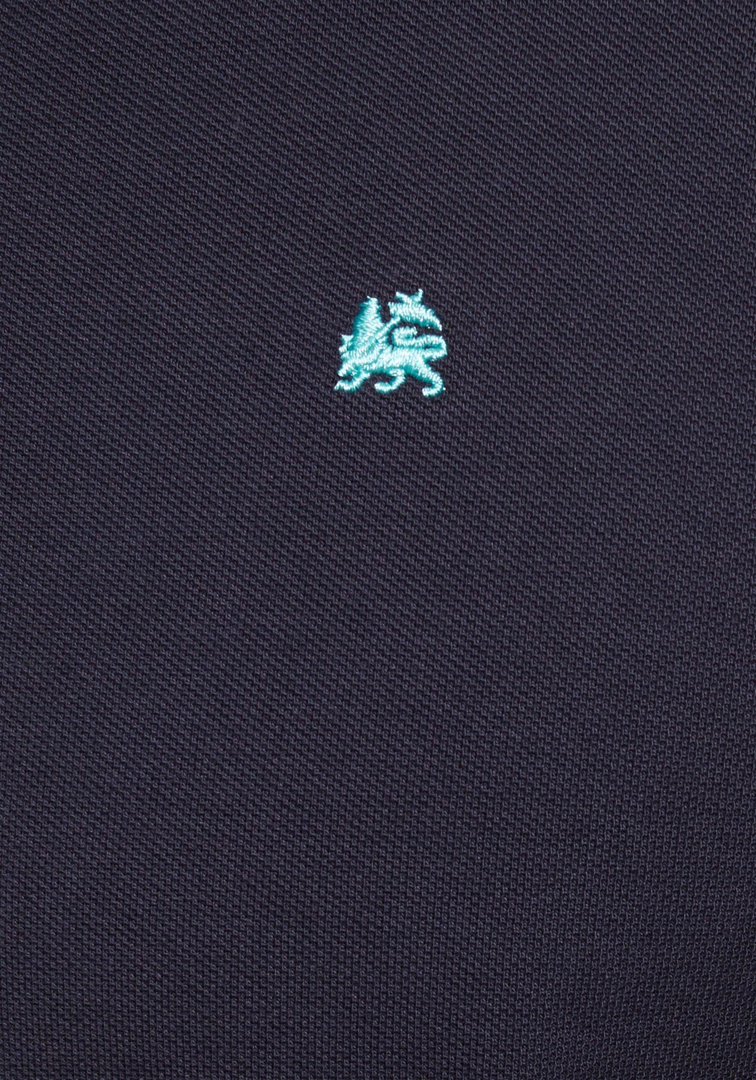 Lerros Poloshirt met stijlvol borduursel op borsthoogte