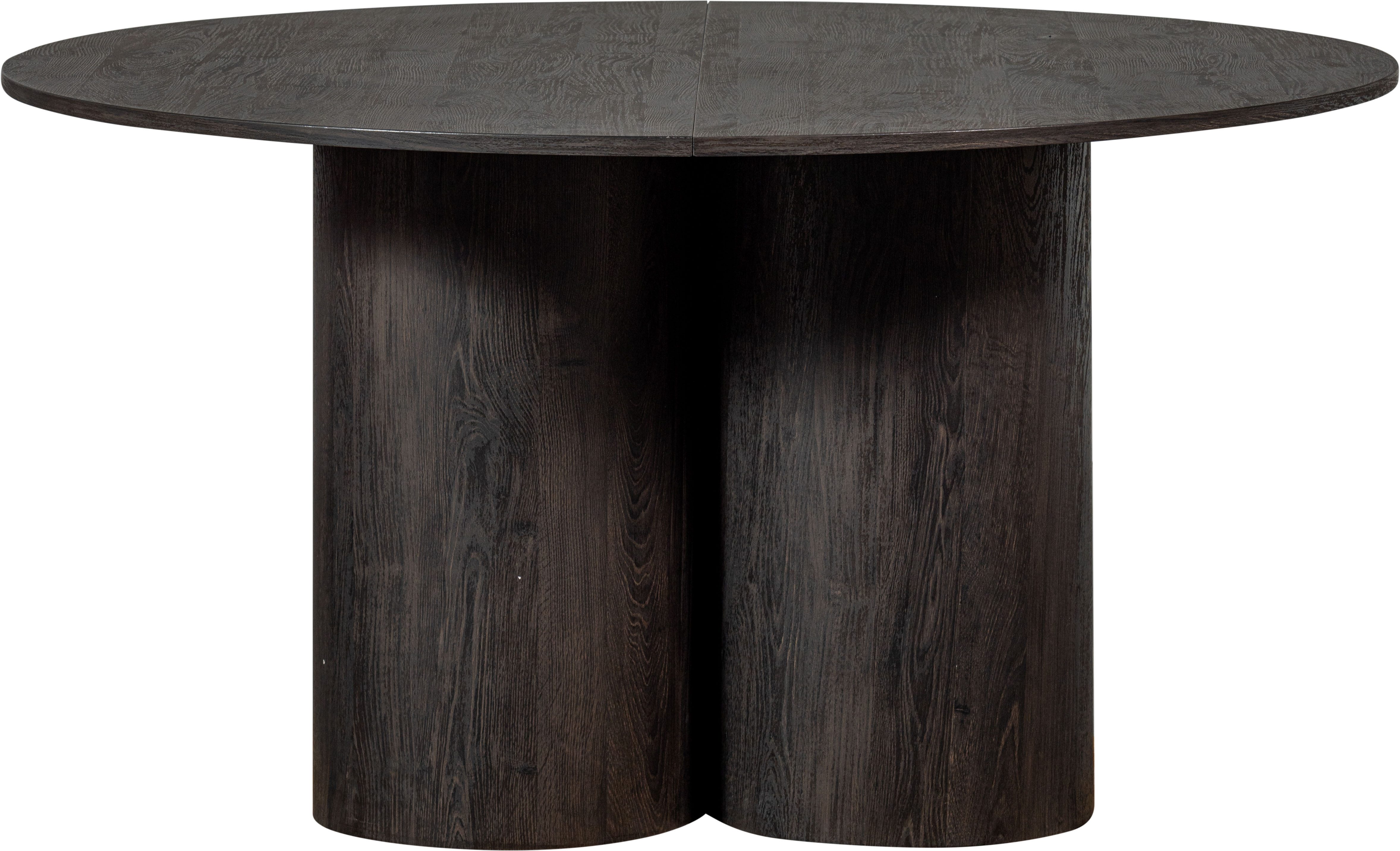 WOOOD Eettafel Oona ronde vorm, duidelijk zichtbare houtnerf, h 75 cm x ø 140 cm
