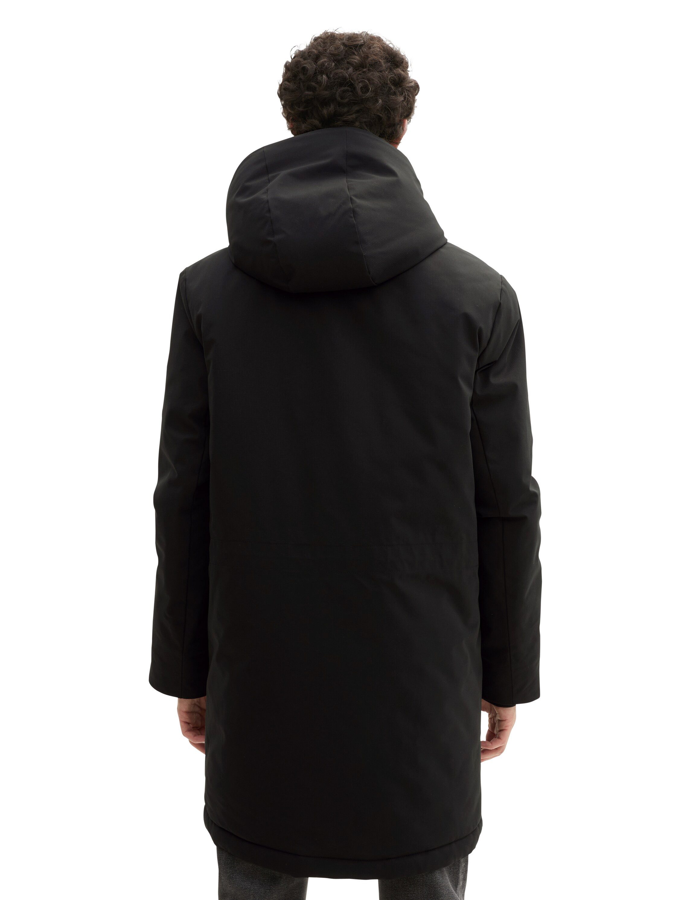 Tom Tailor Denim Gewatteerde jas met een capuchon