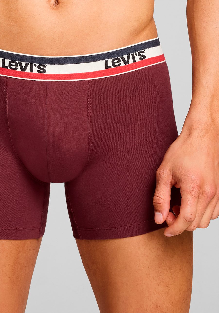 Levi's® Boxershort LEVIS MEN SPRTSWR LOGO BOXER BRIEF 3P (Set van 3)