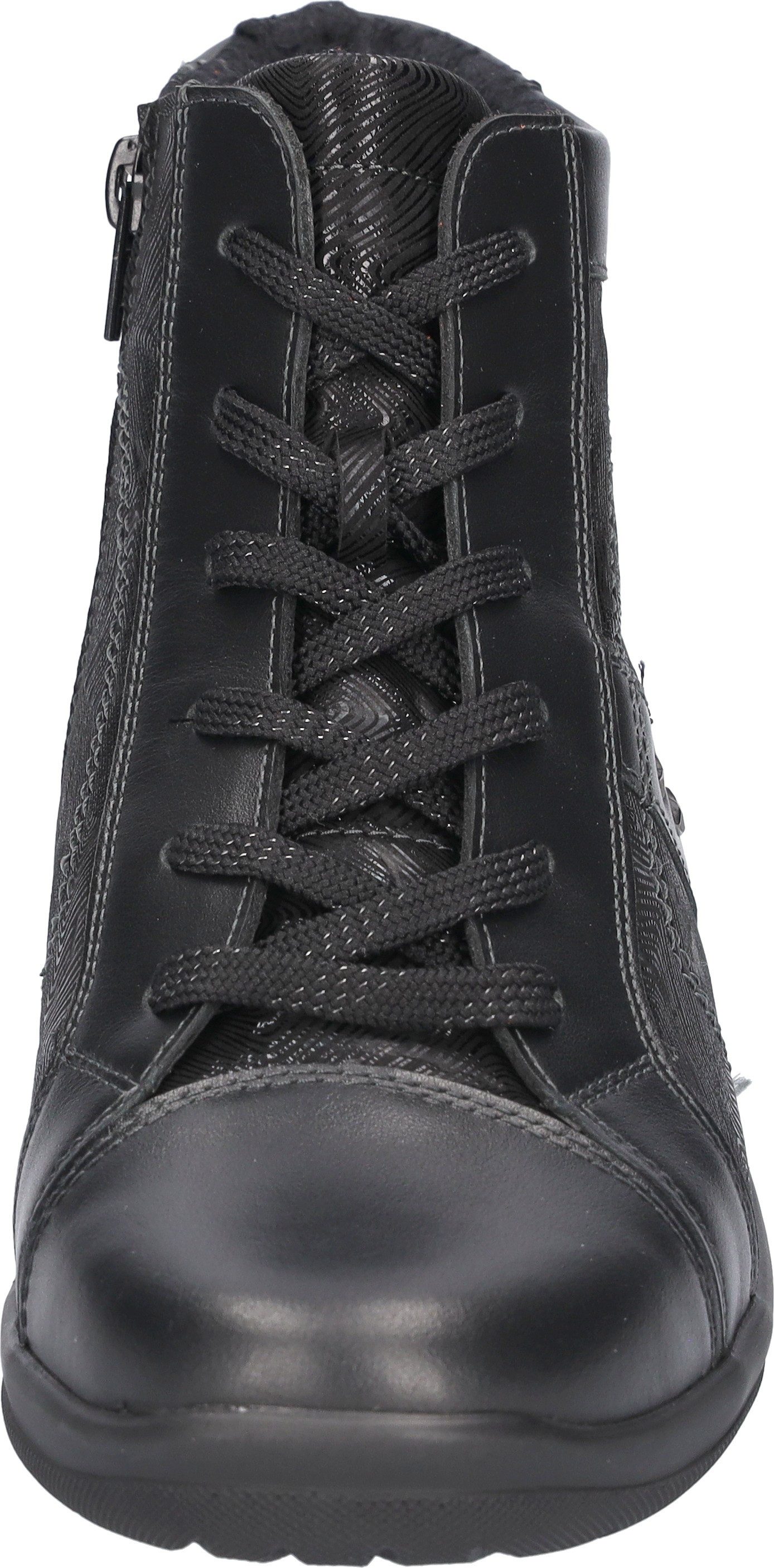 Waldläufer Winterlaarzen HESNA Winter enkellaars, veterlaarzen met uitneembare inlegzool, H-wijdte