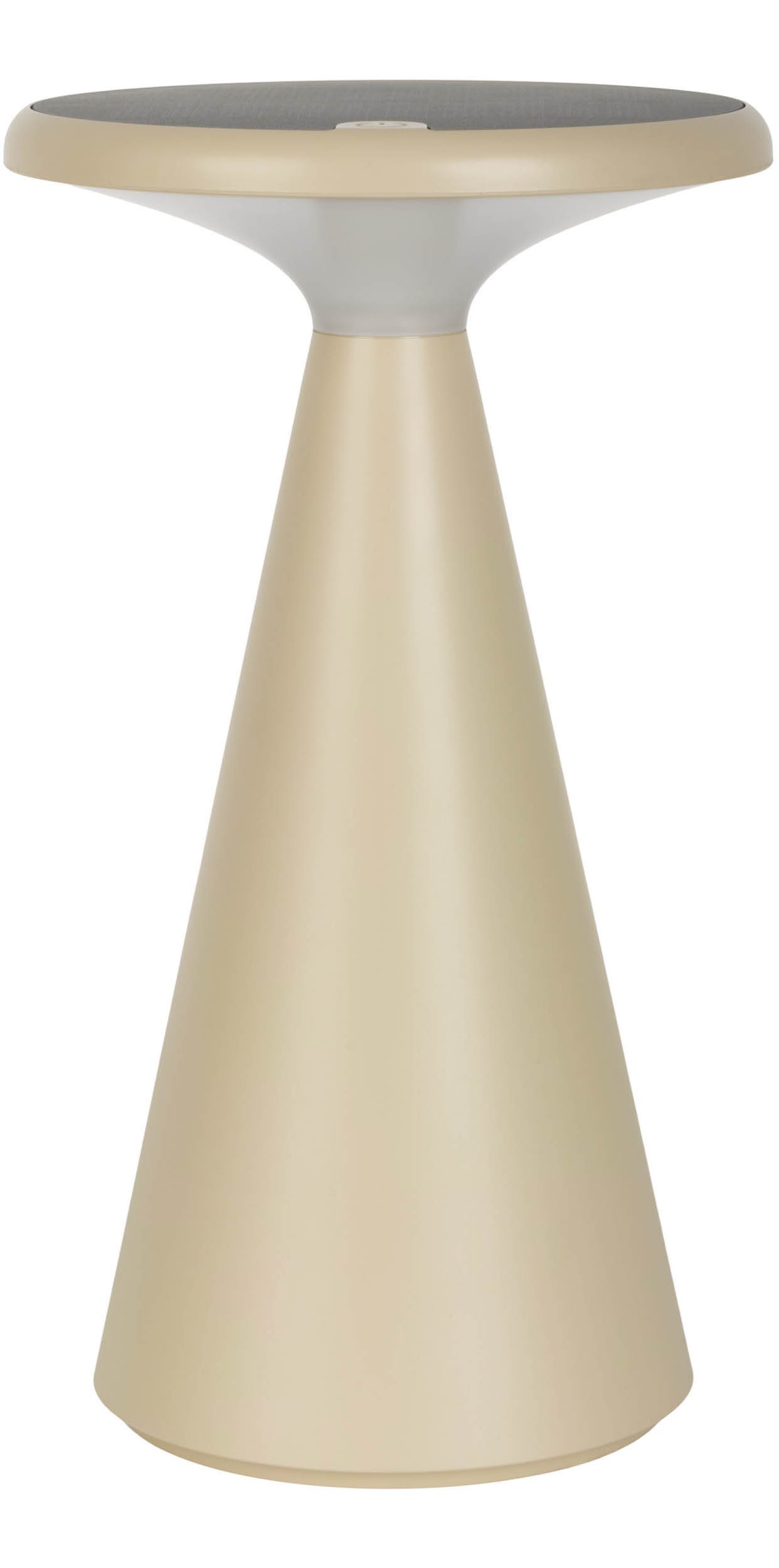 näve Led-tafellamp Palu Zonne-/accu-aangedreven, aanraking, dimbaar, geheugen, USB-C oplaadkabel, warmwit (1 stuk)