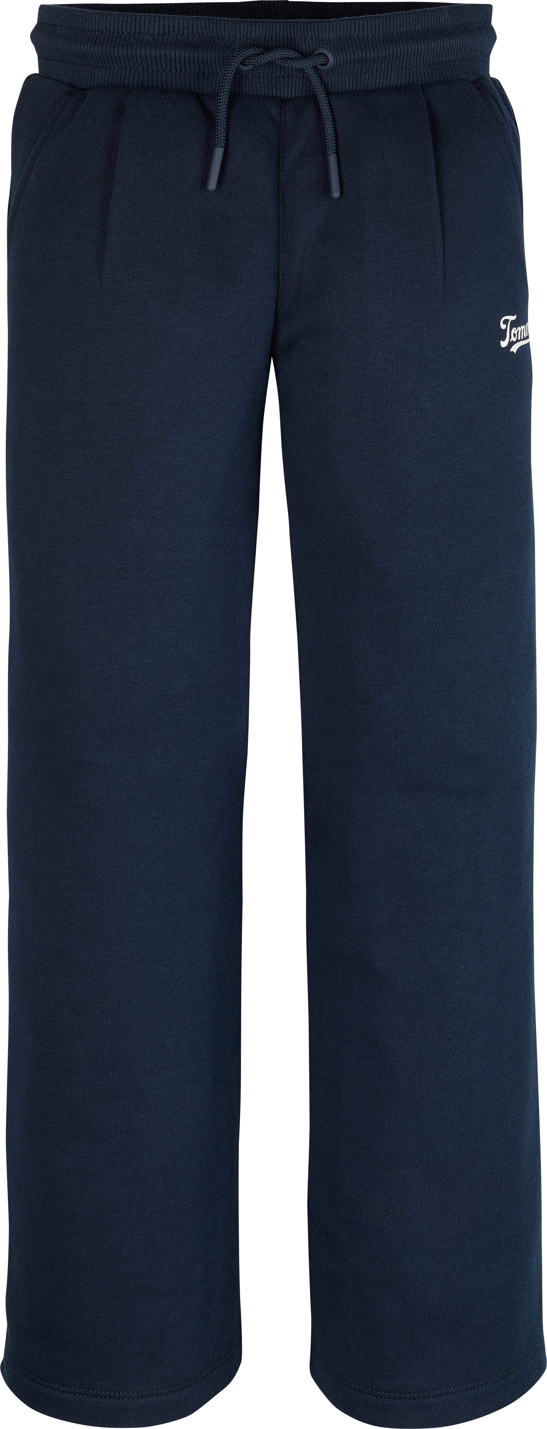 Tommy Hilfiger Sweatbroek TOMMY SCRIPT SWEATPANT voor kinderen tot 16 jaar, met logo-opdruk