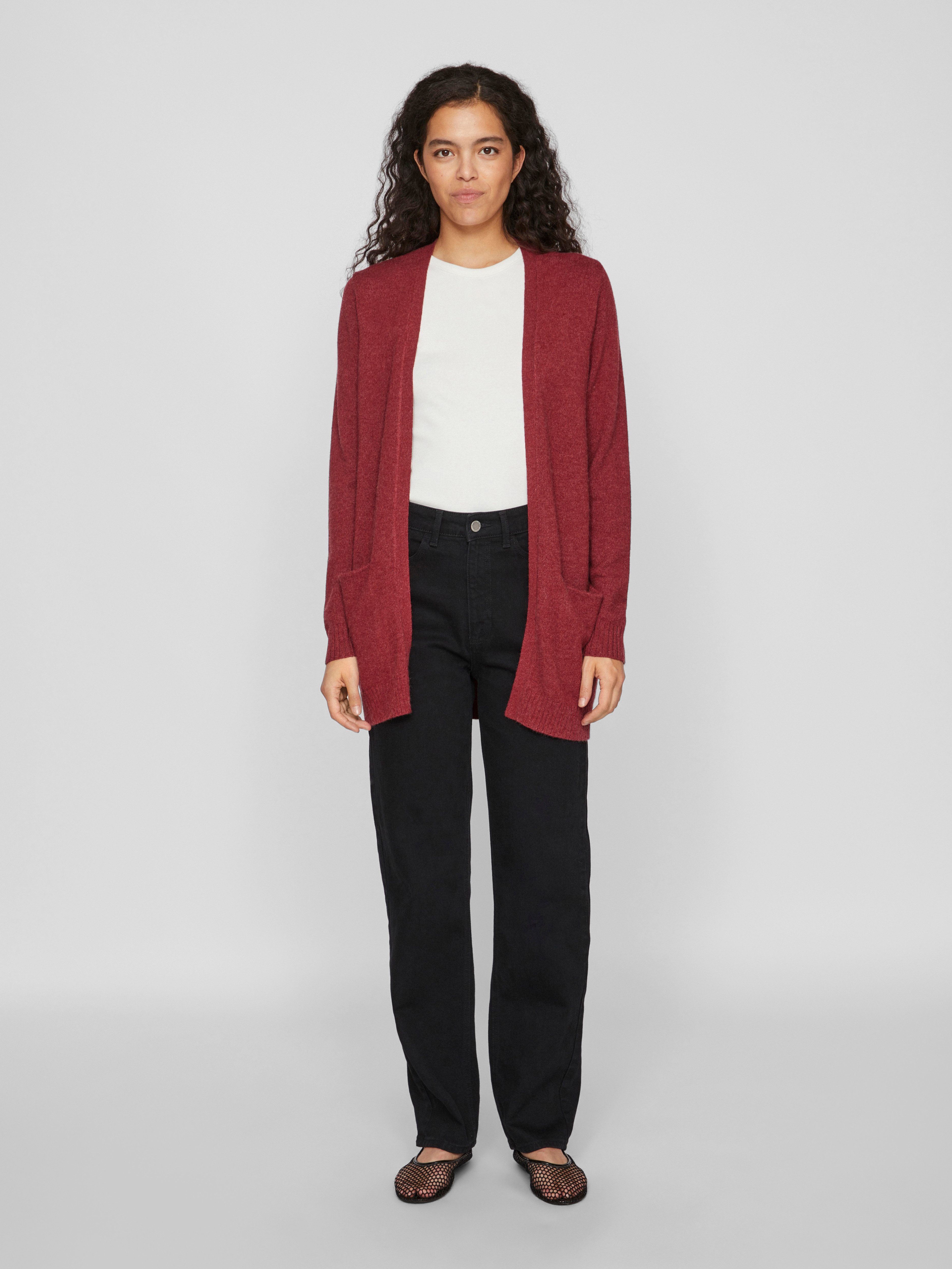 Vila Vest VIRIL OPEN L S KNIT CARDIGAN NOOS