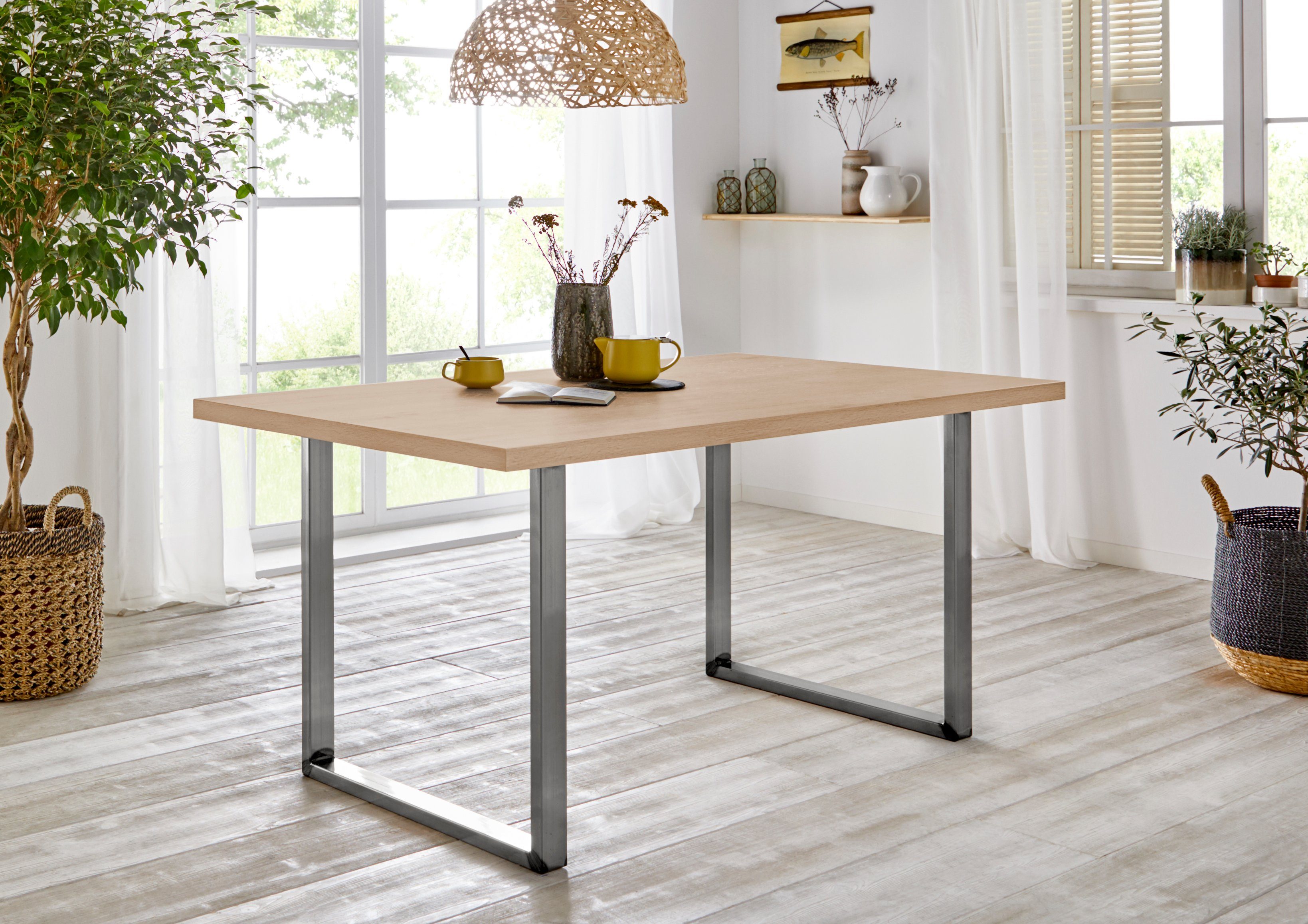 FORTE Eettafel Breedte 140 cm