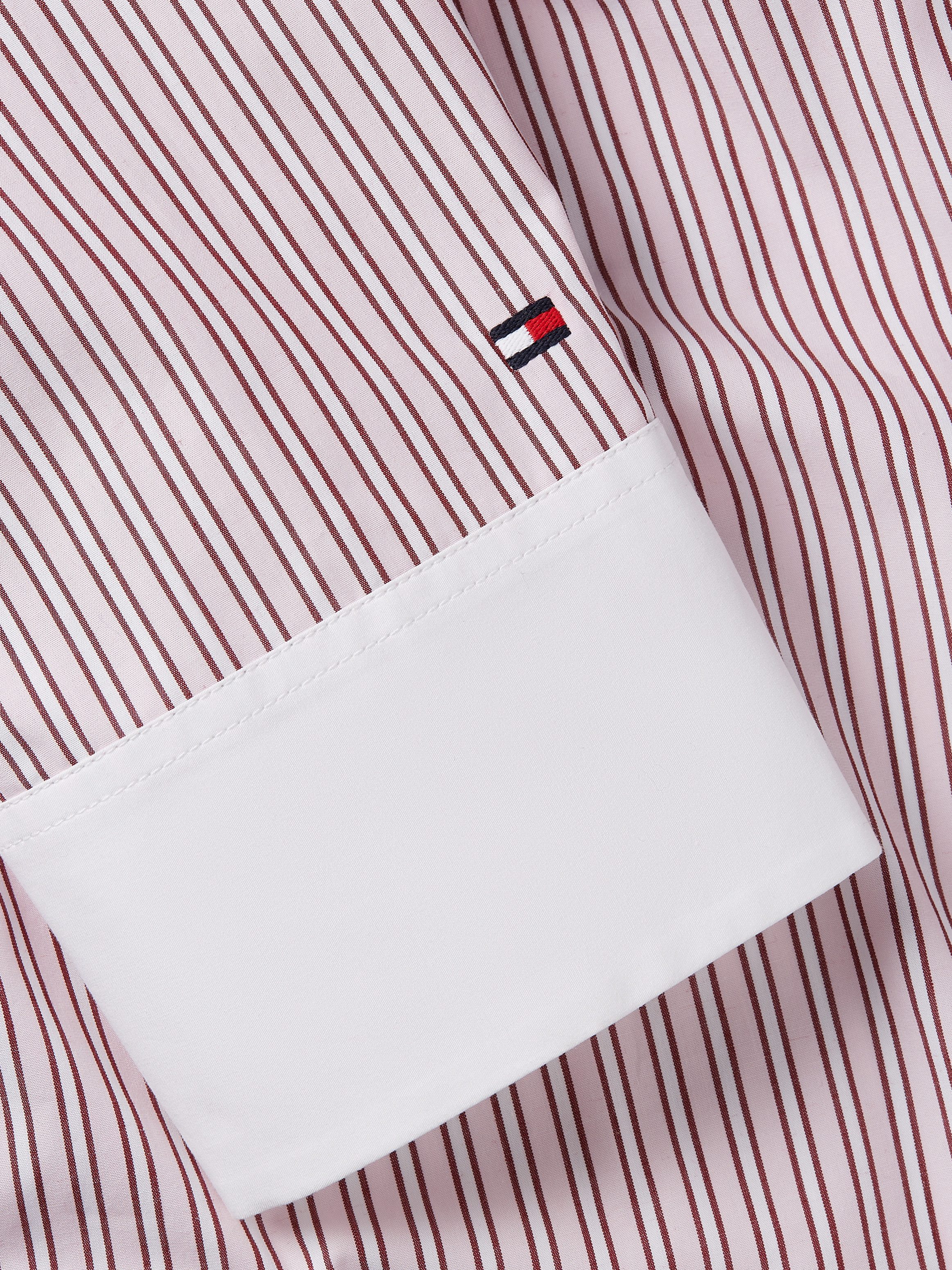 Tommy Hilfiger Overhemdblouse STRIPE REGULAR SHIRT
