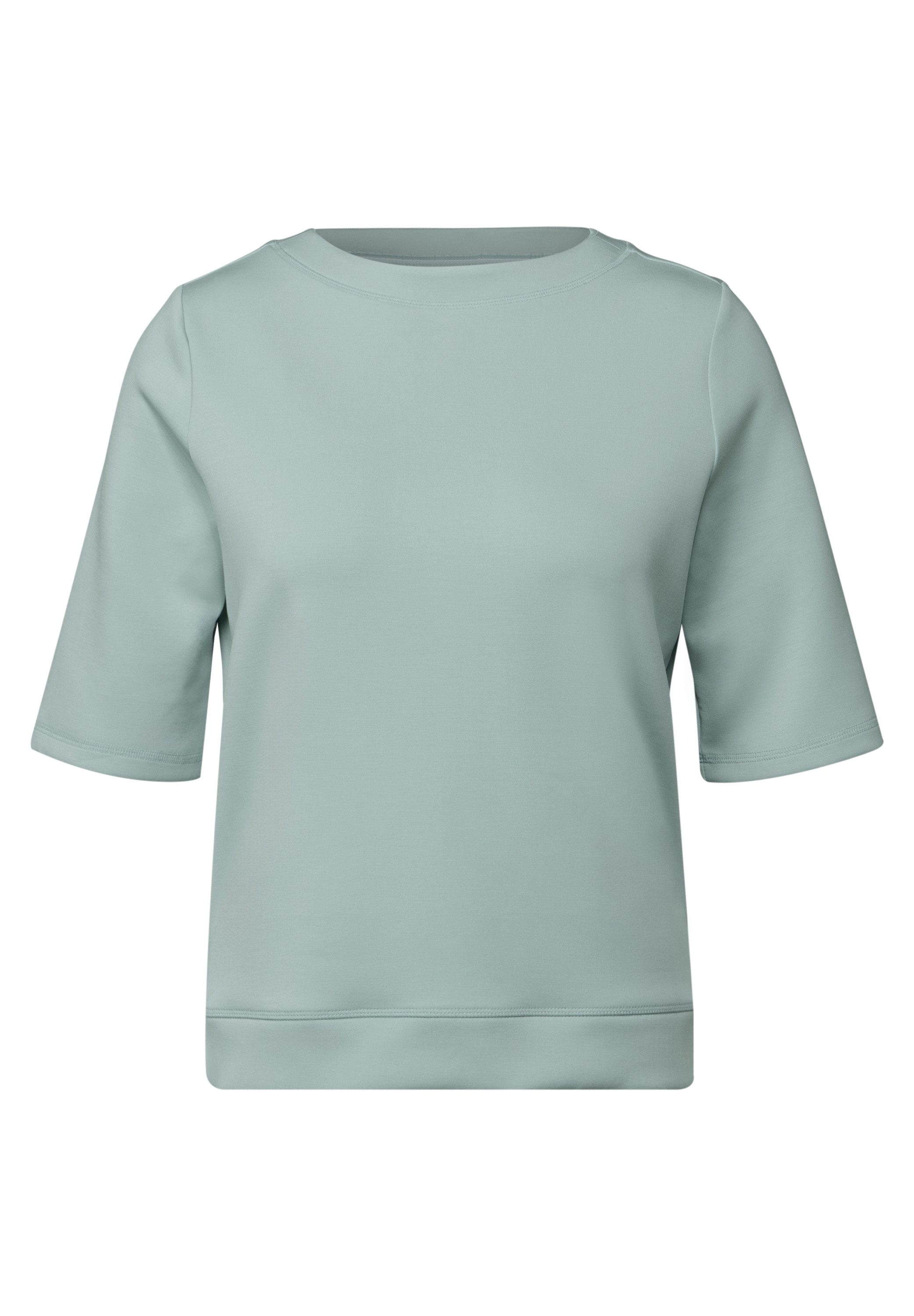 Cecil Sweatshirt korte mouwen, met u-hals