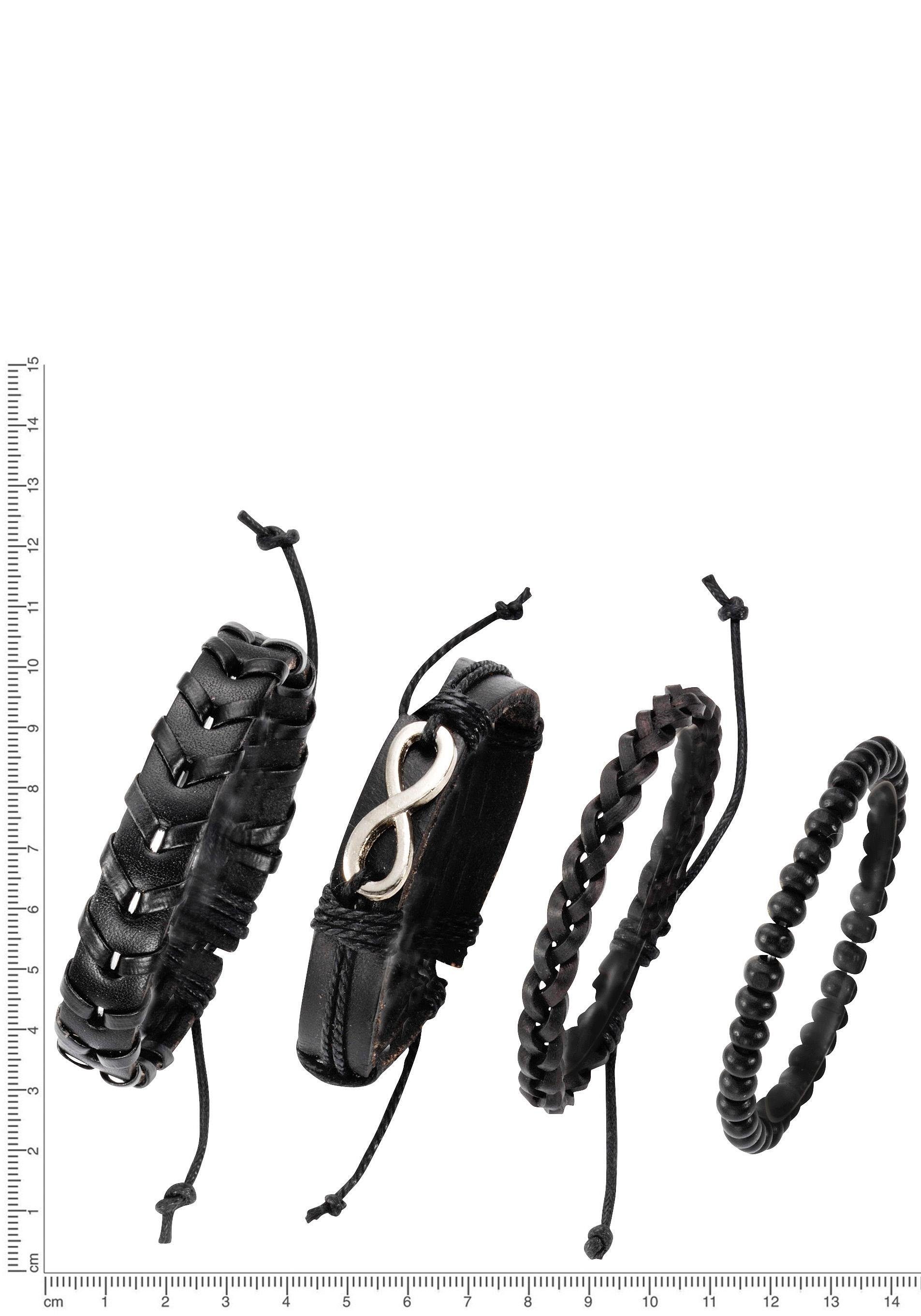 Firetti Armband set Infinity/eeuwige band (set, 4-delig)