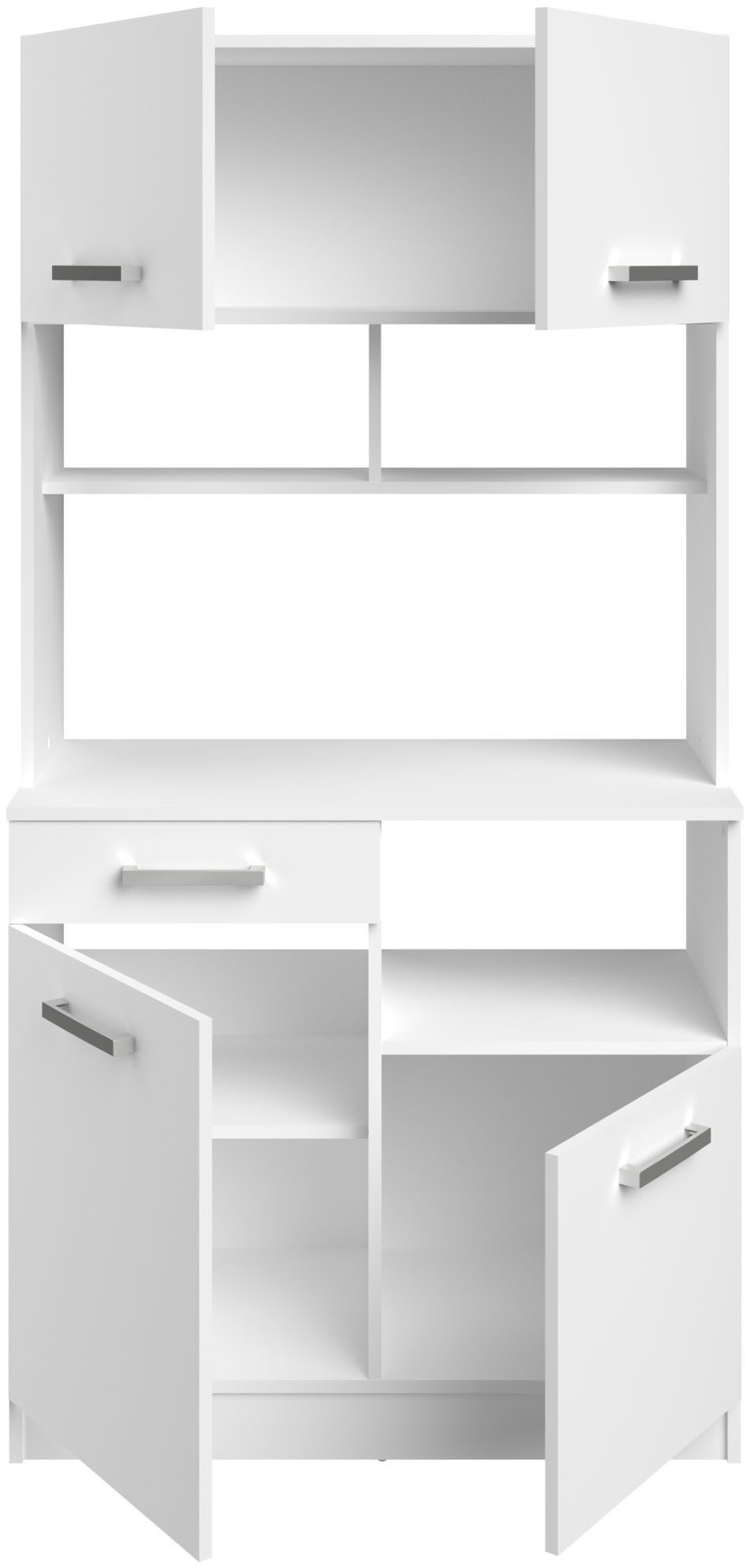 Parisot Kastenset UNO 2 melamine gecoat, praktisch en mooi, veel opbergruimte (2-delig)