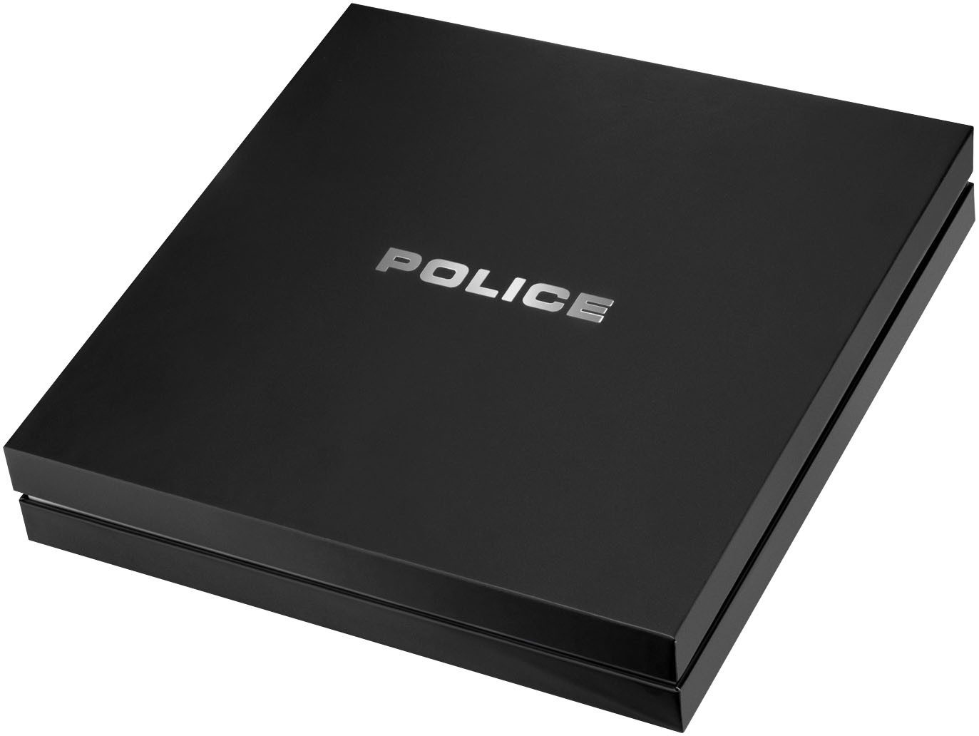 Police Chronograaf CLOUT Armbandhorloge, herenhorloge, siliconen armband, ideaal ook als cadeau, analoog (set, 4-delig, Met 3 wisselbandjes)