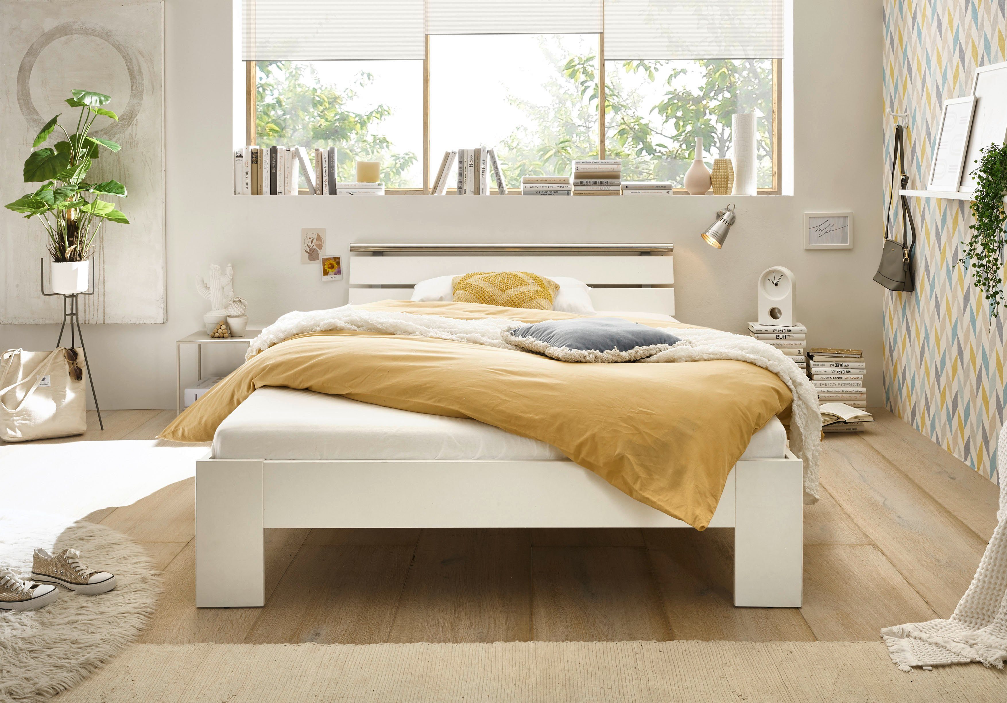 Schlafkontor Futonbed Nizza Breedte 140 cm, met XXL draagvermogen tot 200 kg