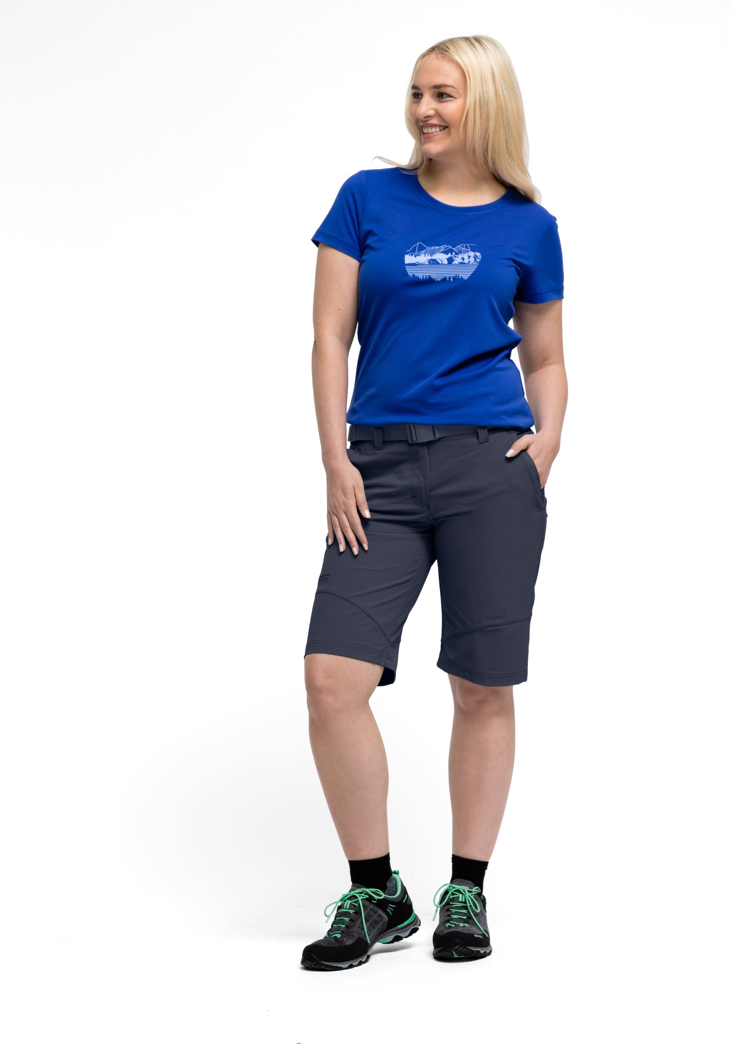 Maier Sports Functionele short Lawa Dames shorts, korte wandelbroek, outdoorbroek met 2 zakken, regular fit