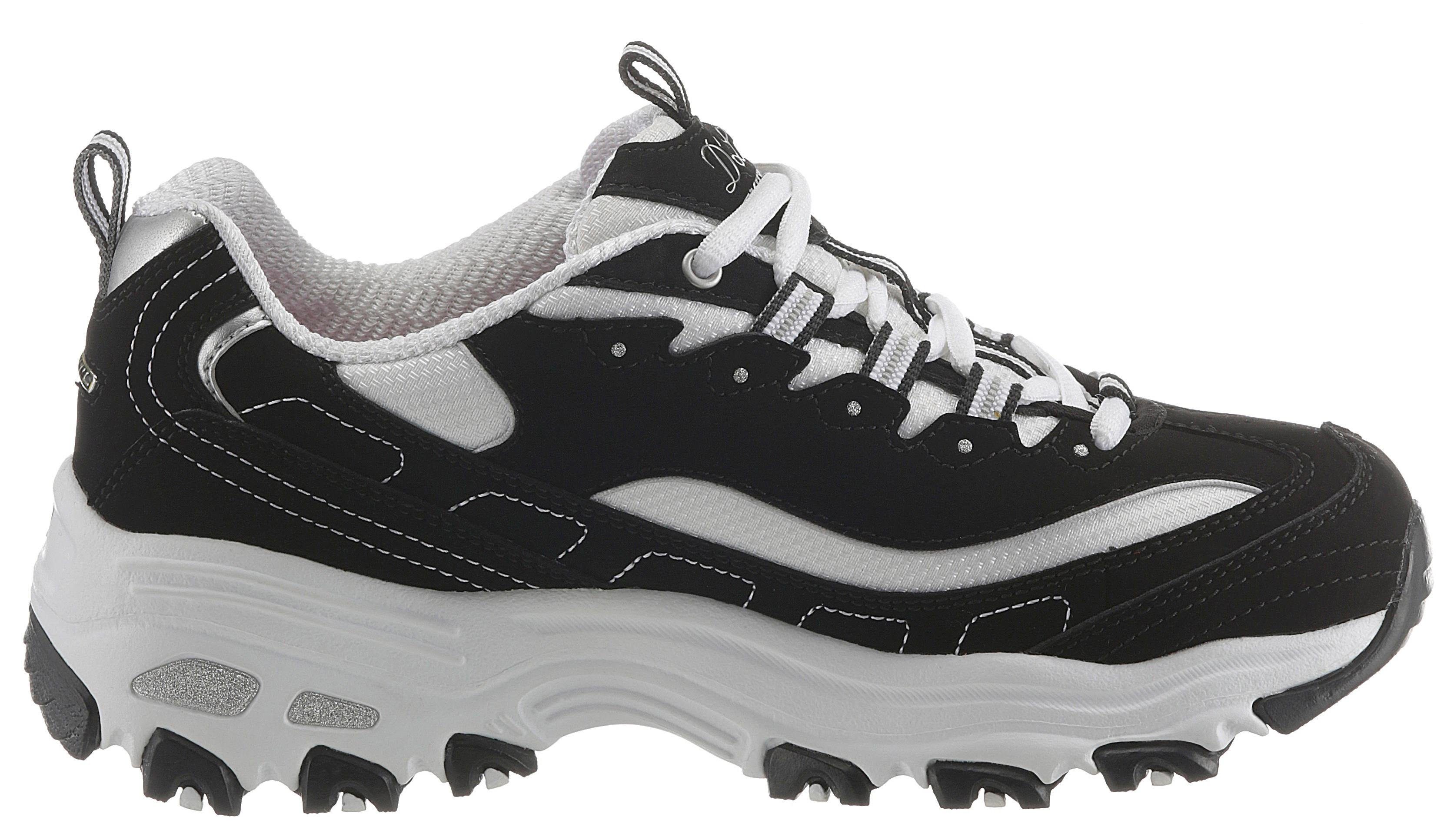 Skechers Sneakers D´Lites - Biggest Fan Vrijetijdsschoen, lage schoen, veterschoen in trendy chunky-stijl