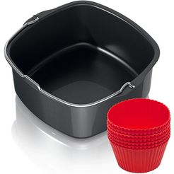 philips bakinzet hd9925-01 met muffincups rood