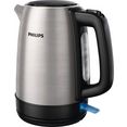 philips waterkoker hd9350-90 daily collection, 1,7 l, roestvrij staal zilver