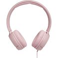 jbl on-ear-hoofdtelefoon tune 500 roze