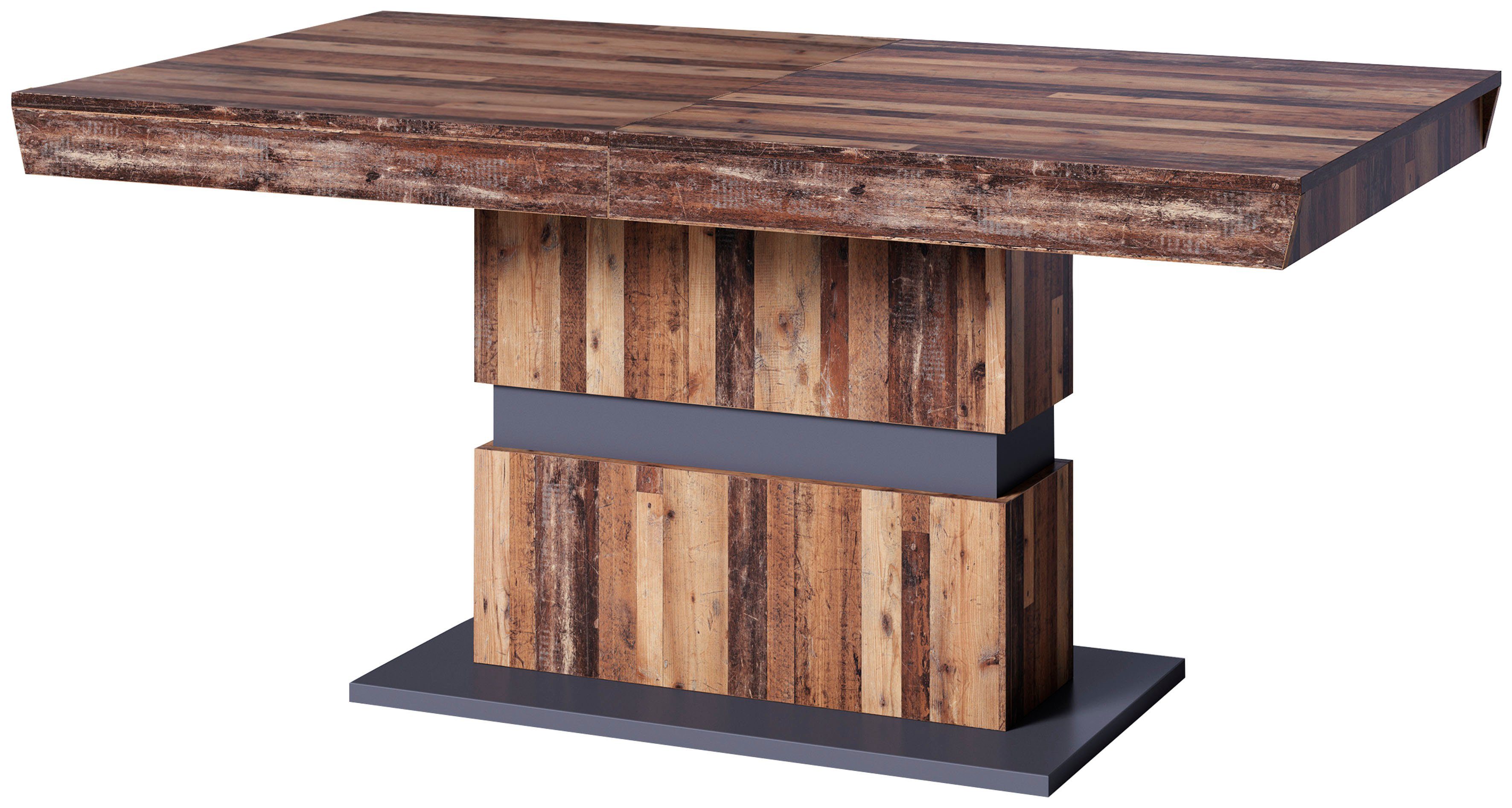byLIVING Eettafel Matthew met uittrekfunctie, breedte 140-195 cm of 160-215 cm