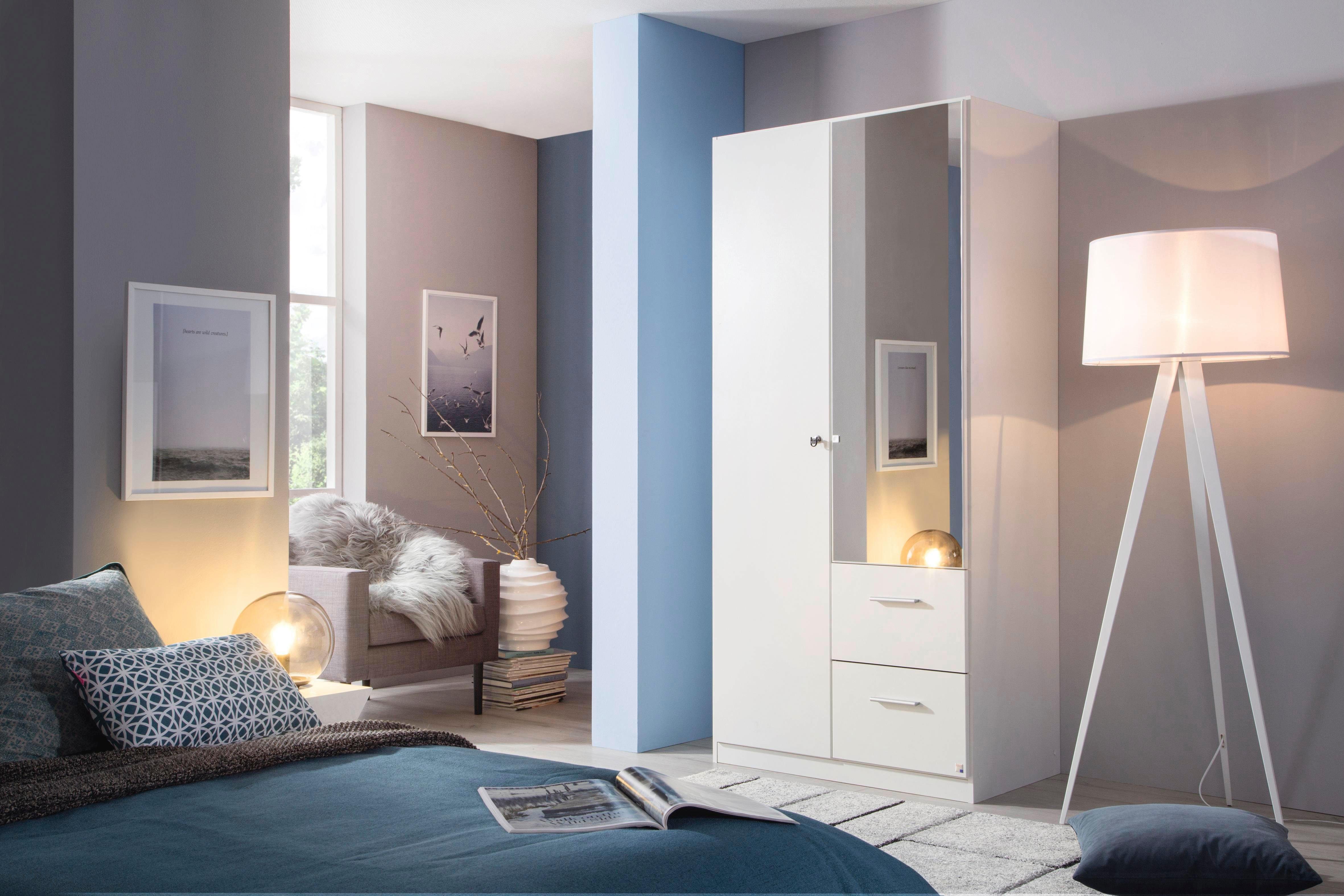 rauch Draaideurkast Kledingkast kast garderobe slaapkamer bureaumeubel BUCHHOLZ kledingkasten wit