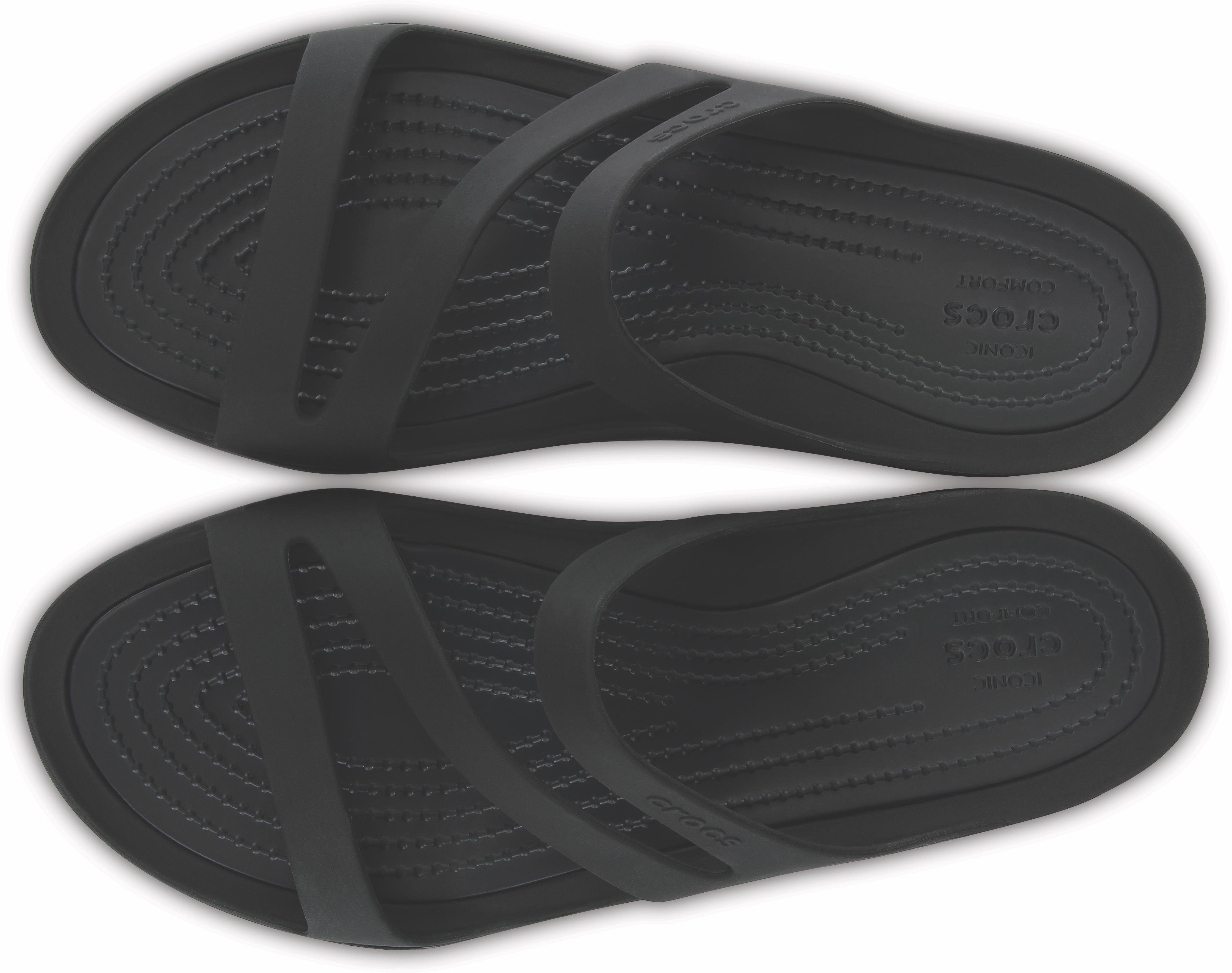 Crocs Badslippers Swiftwater Sandal , zomerschoen, badschoen, glijbaan, met noppen binnenzool