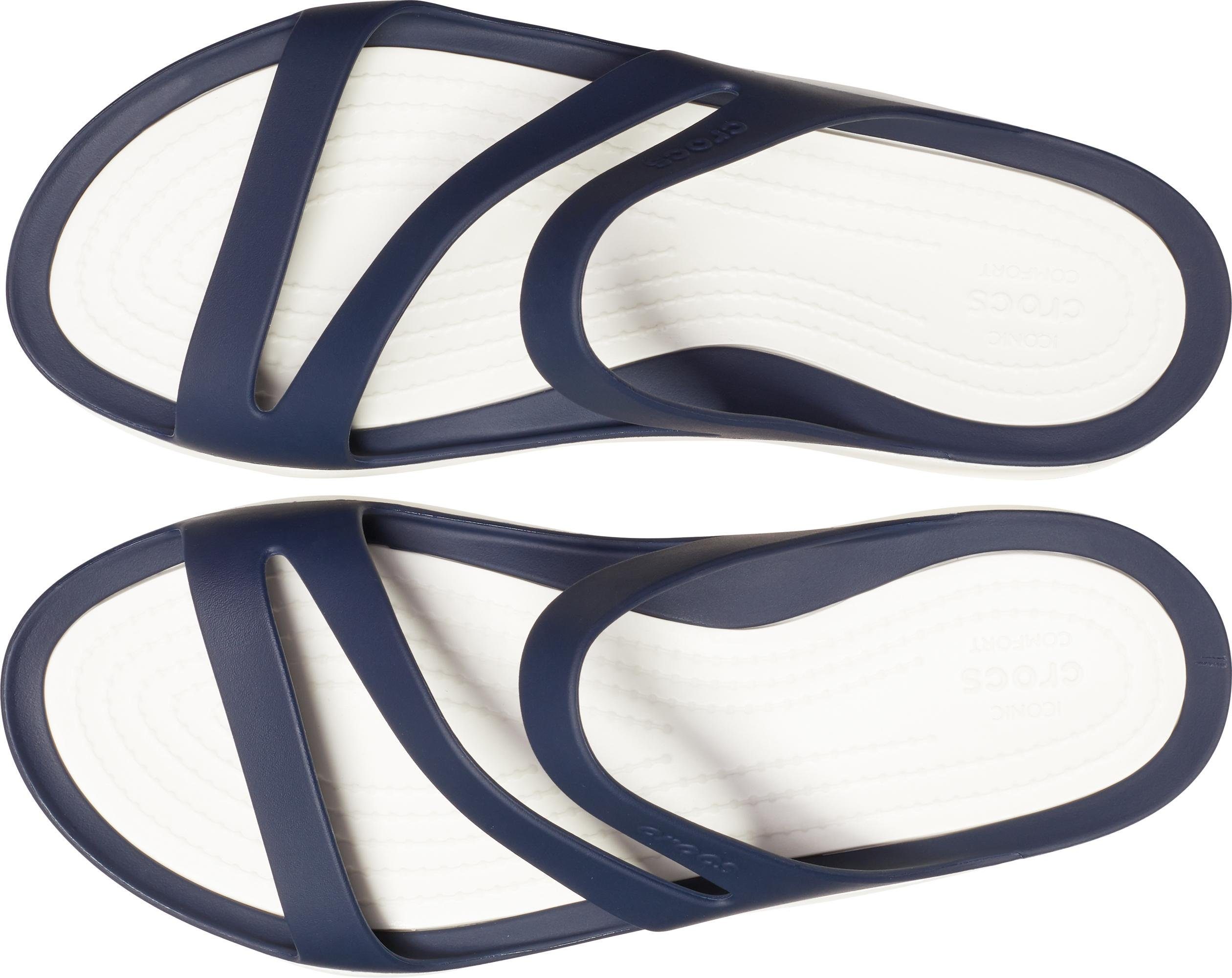 Crocs Badslippers Swiftwater Sandal , zomerschoen, badschoen, glijbaan, met noppen binnenzool