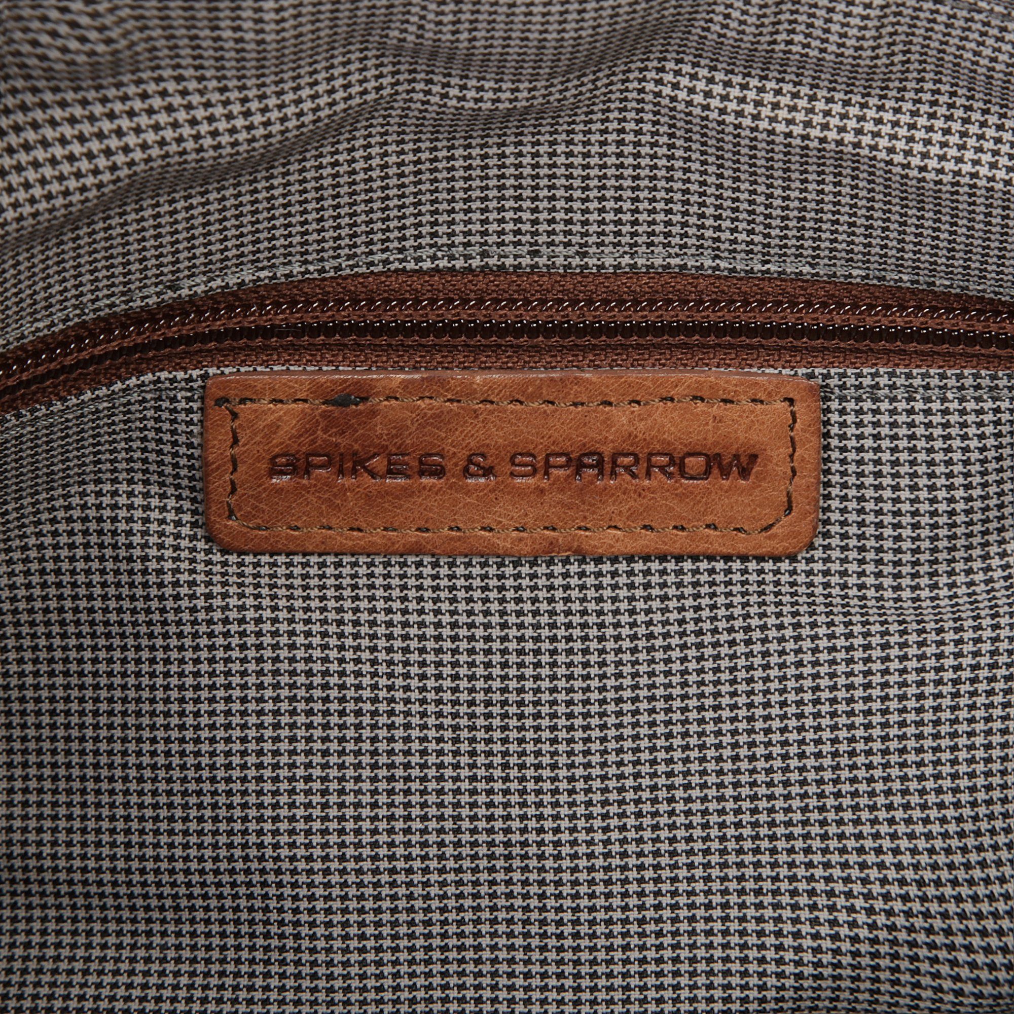 Spikes & Sparrow Tas echt leder