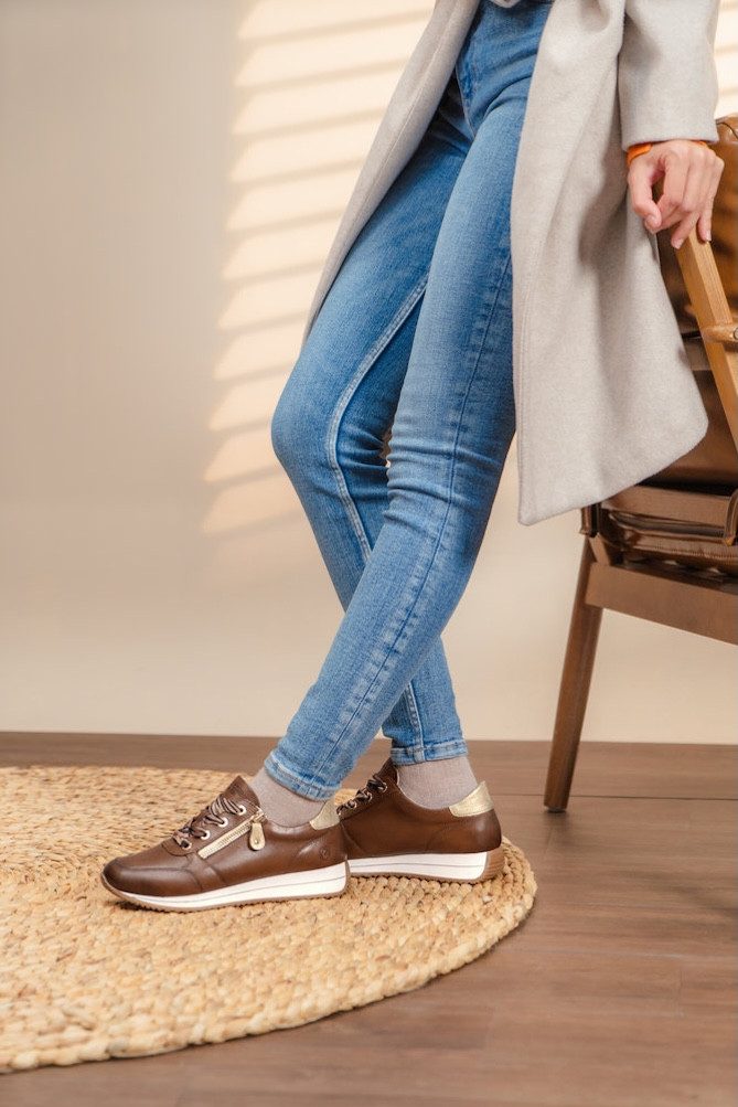 Remonte Sneakers met sleehak