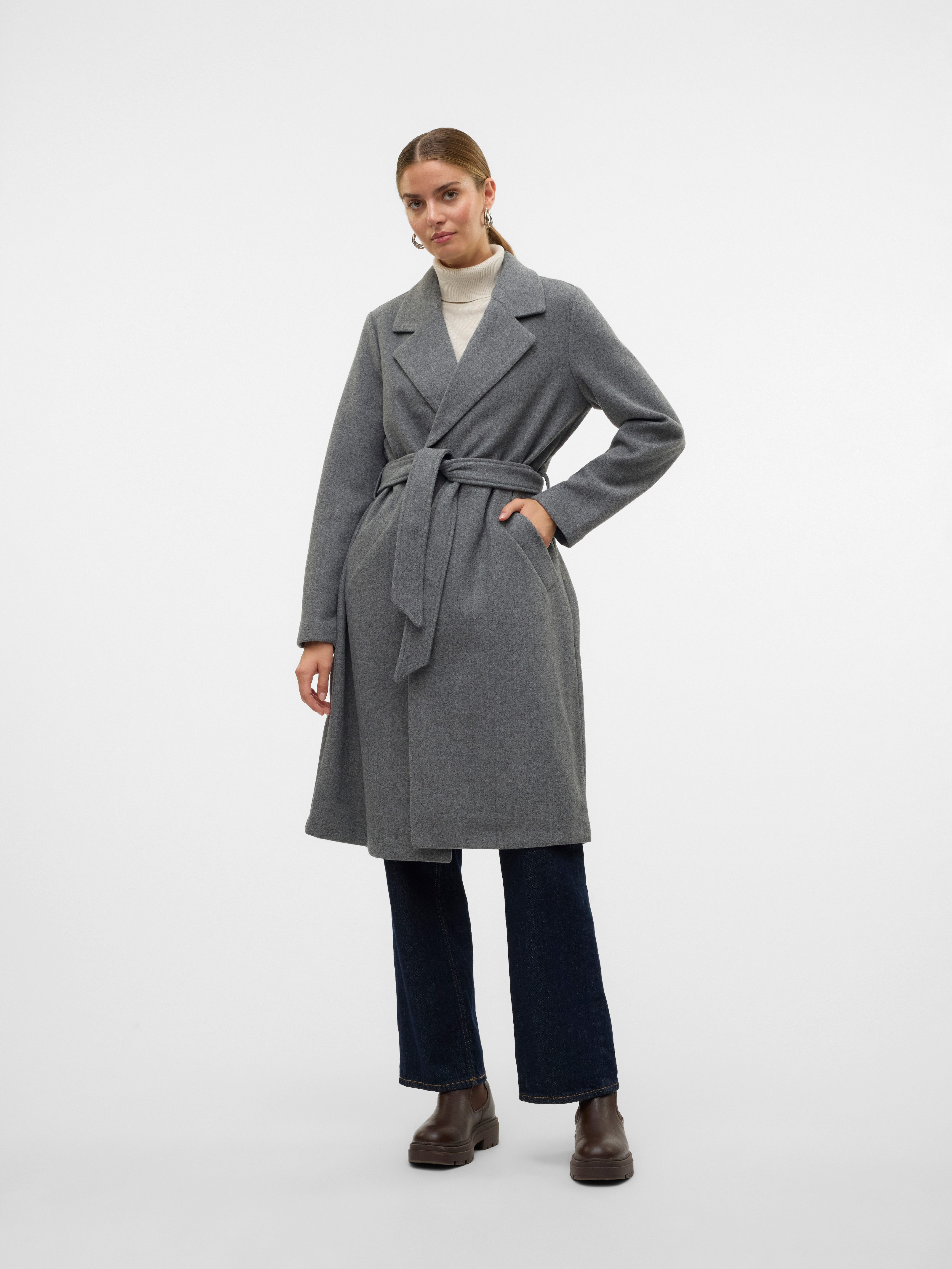 Vero Moda Lange jas VMFORTUNEAYA SS23 LONG COAT NOOS