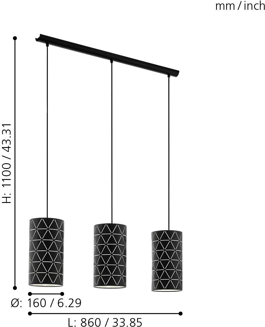 EGLO Hanglamp Ramon Hanglamp, hanglamp