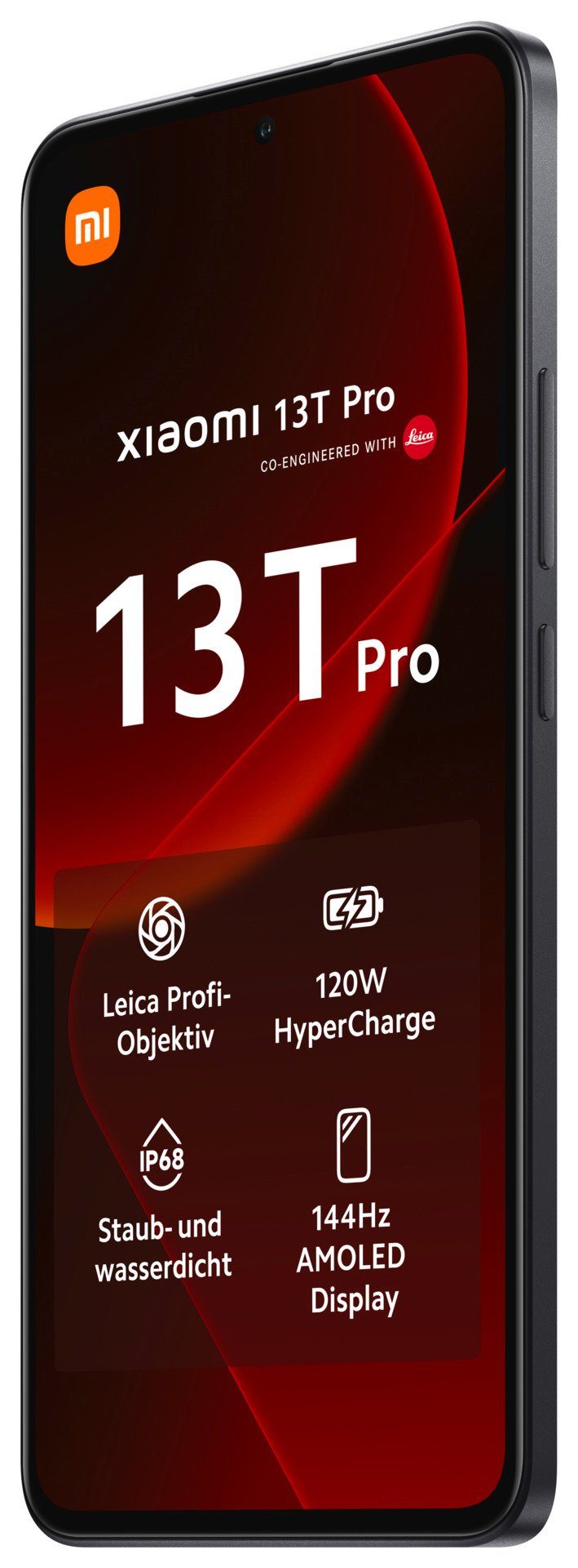 Xiaomi Smartphone 13T Pro met 12GB RAM + 512 GB opslagcapaciteit, 512 GB, 16,94 cm (6,67 inch) 144 hz crystalres amoled display