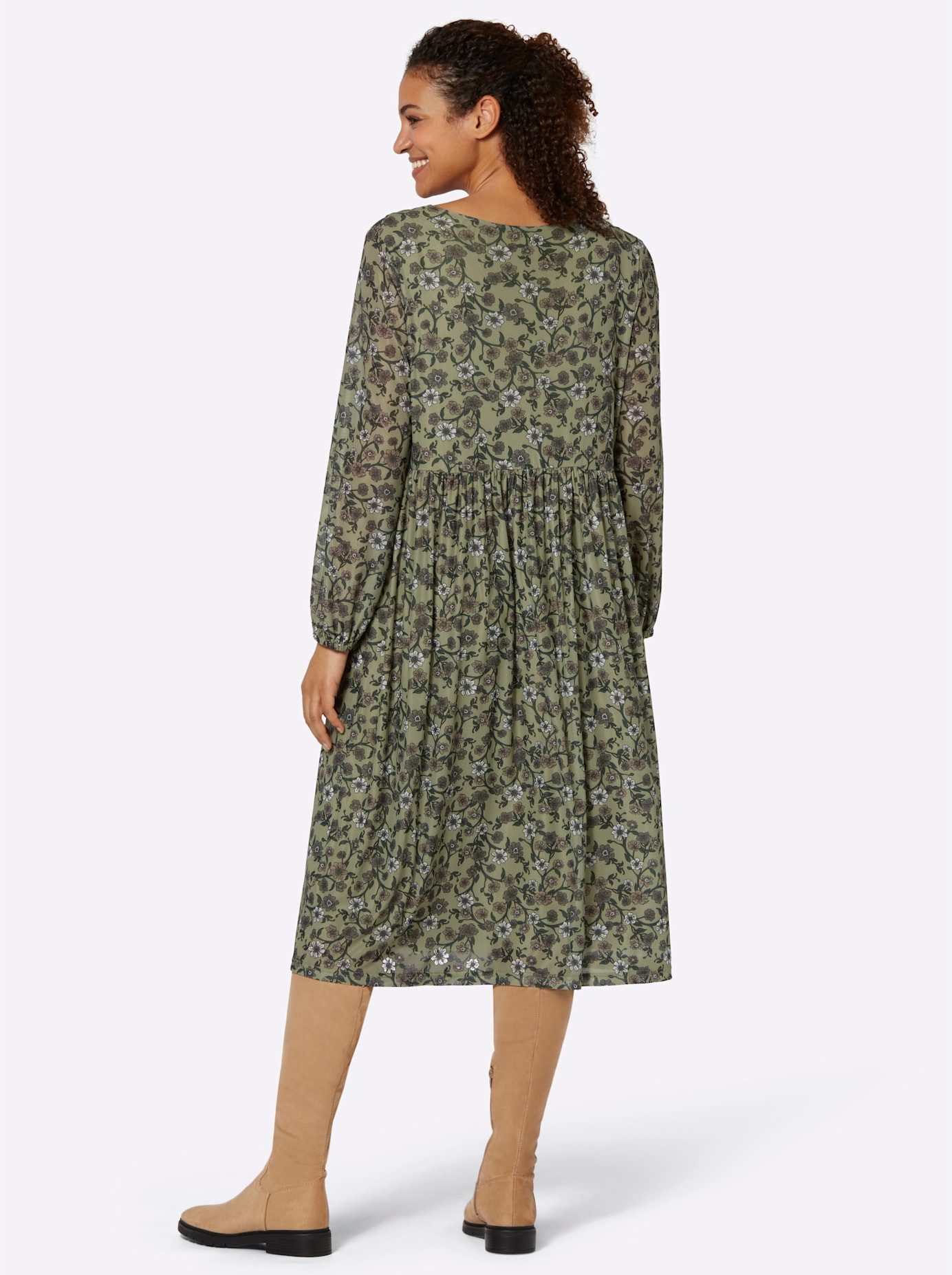 Classic Inspirationen Jurk in a-lijn Mesh-jurk
