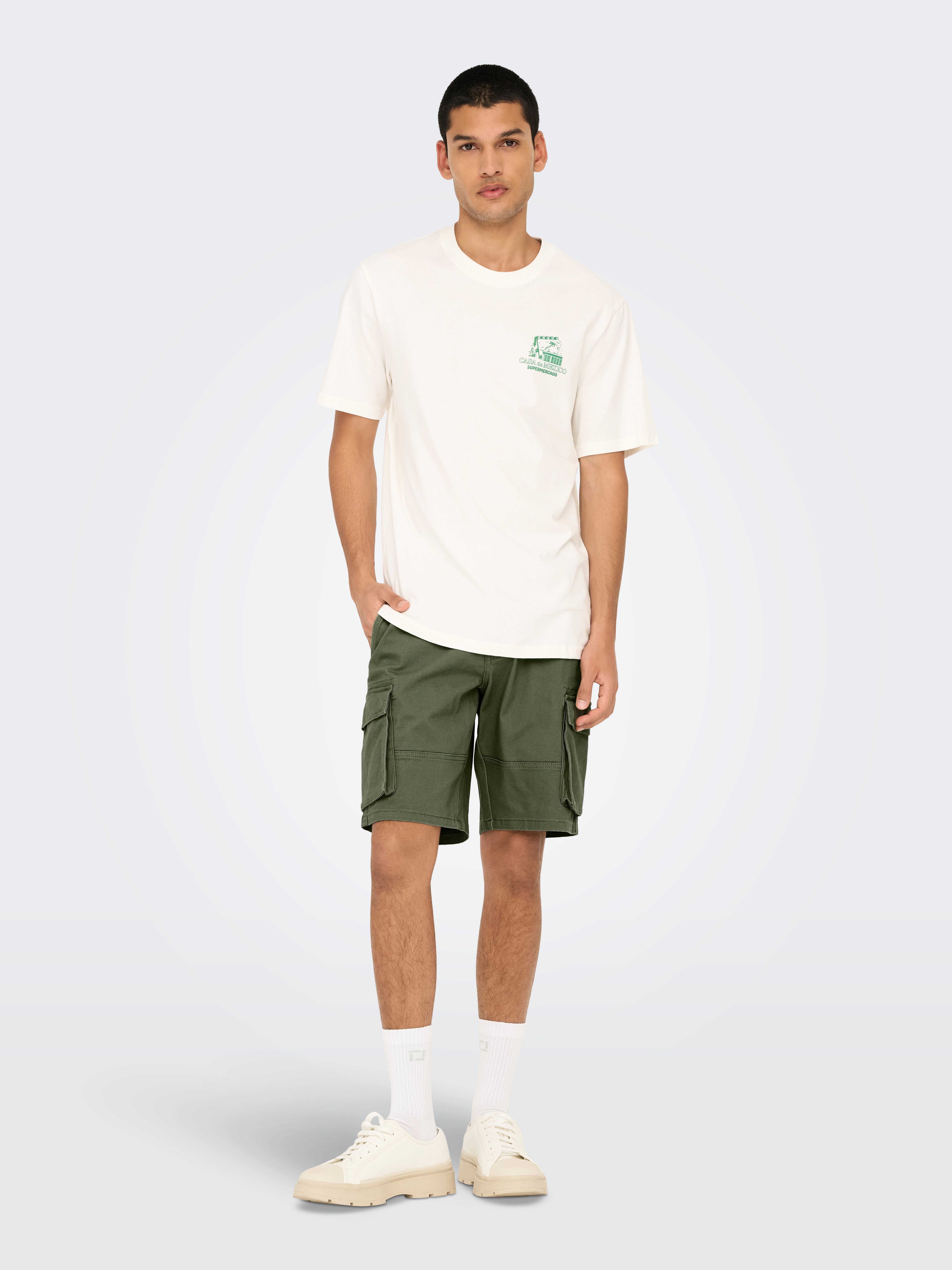 ONLY & SONS Cargoshort ONSCAM STAGE CARGO SHORTS 6689 LIFE NOOS