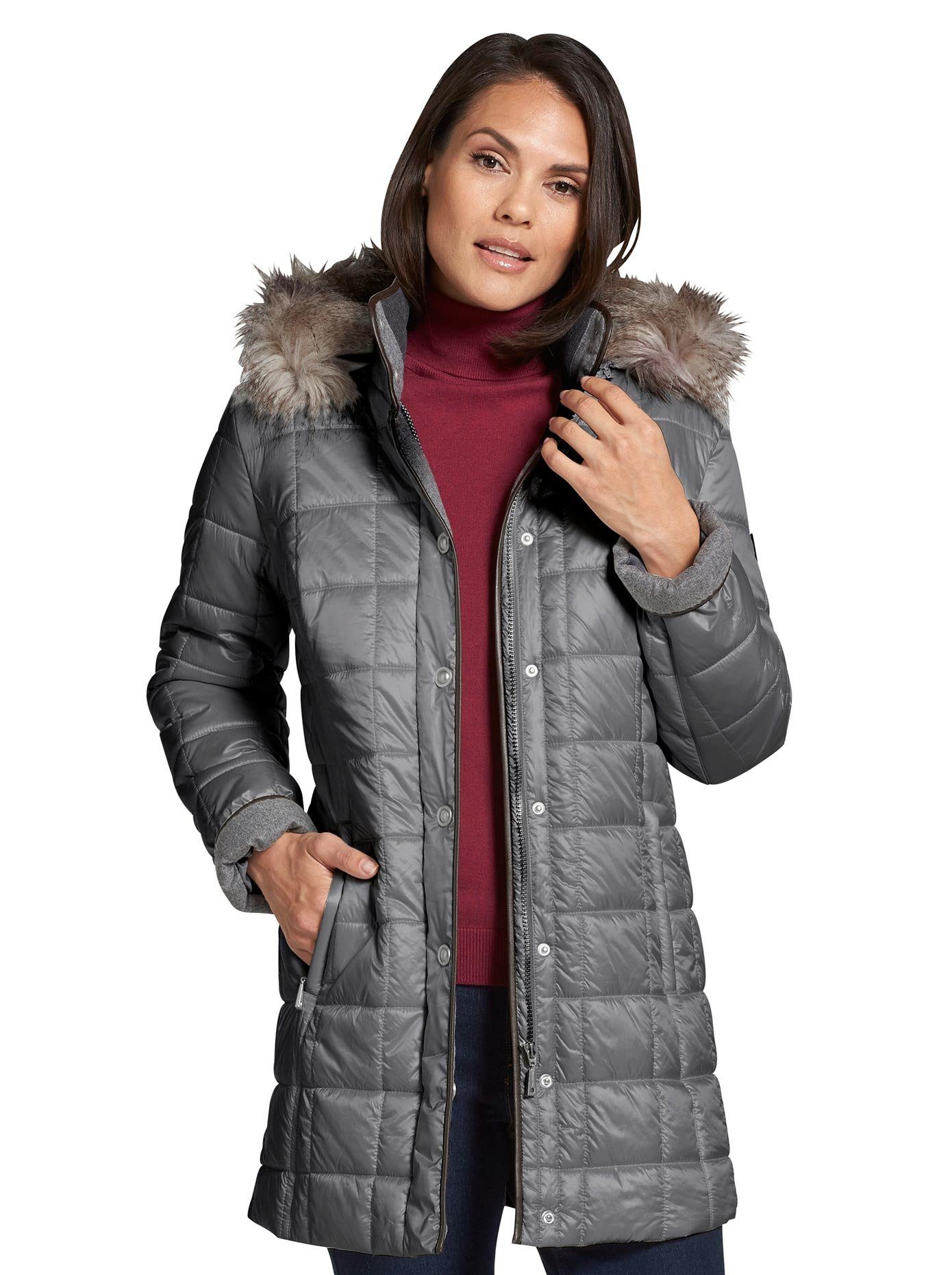 Casual Looks Gewatteerde jas