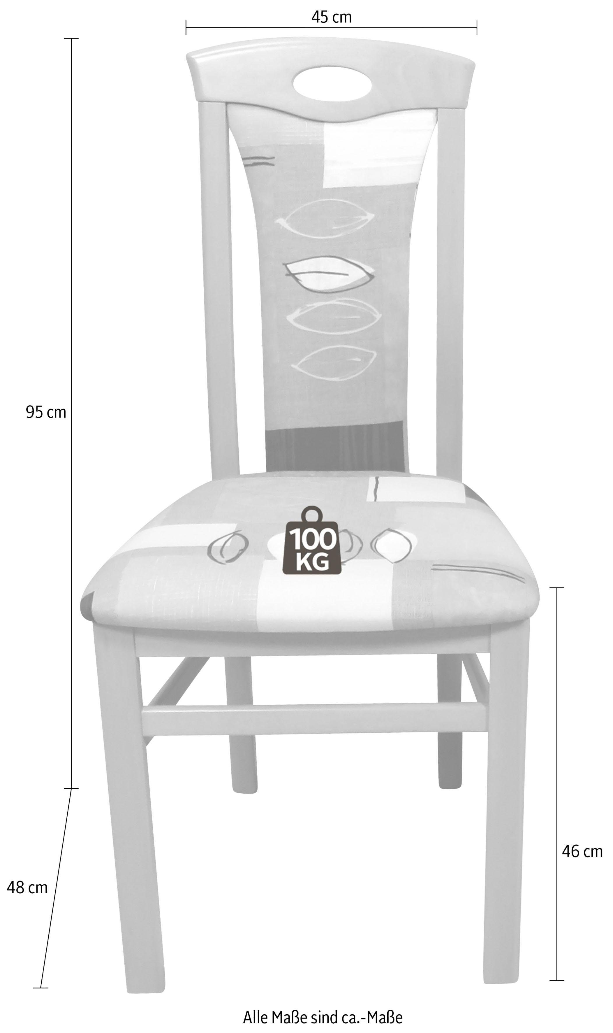 Home affaire Stoel Susanne (set, 2 stuks)