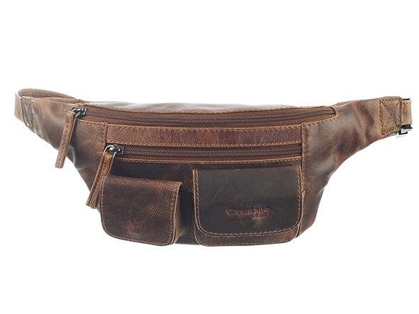 GreenLand Nature Heuptasje Montana unisex heuptasjes maat 33 x 14 x 8 cm bruin