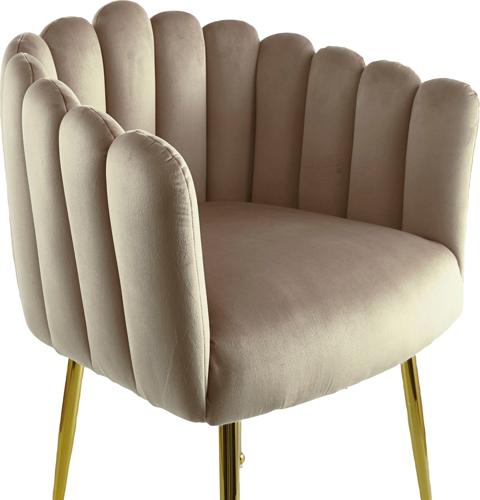 Kayoom Eetkamerstoel Stoel Mucha, decoratieve luxe stoel fluweelzachte bekleding, aantrekkelijk, verkrijgbaar in edele kleuren (1 stuk)